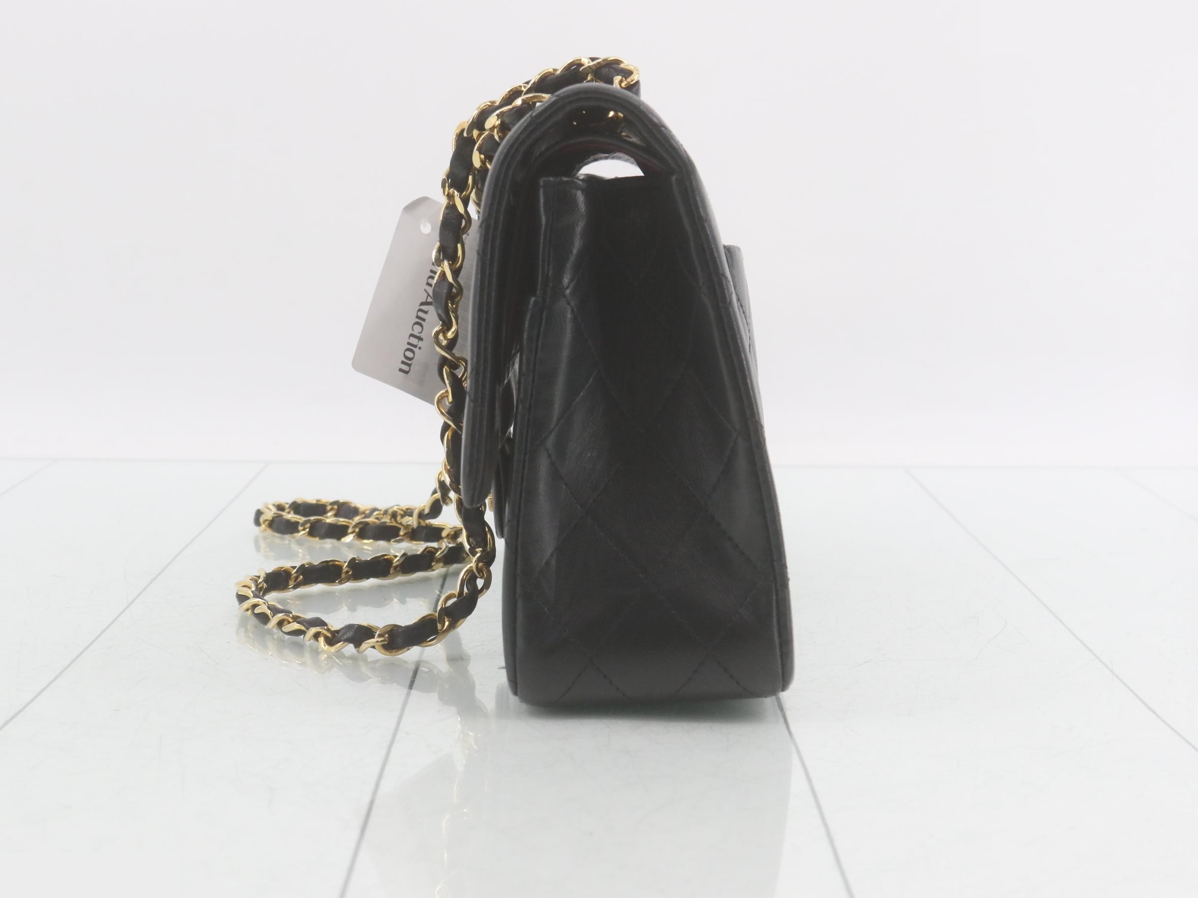 Double flap Matelassé (bag) - Shoulder bag - Black — view 3