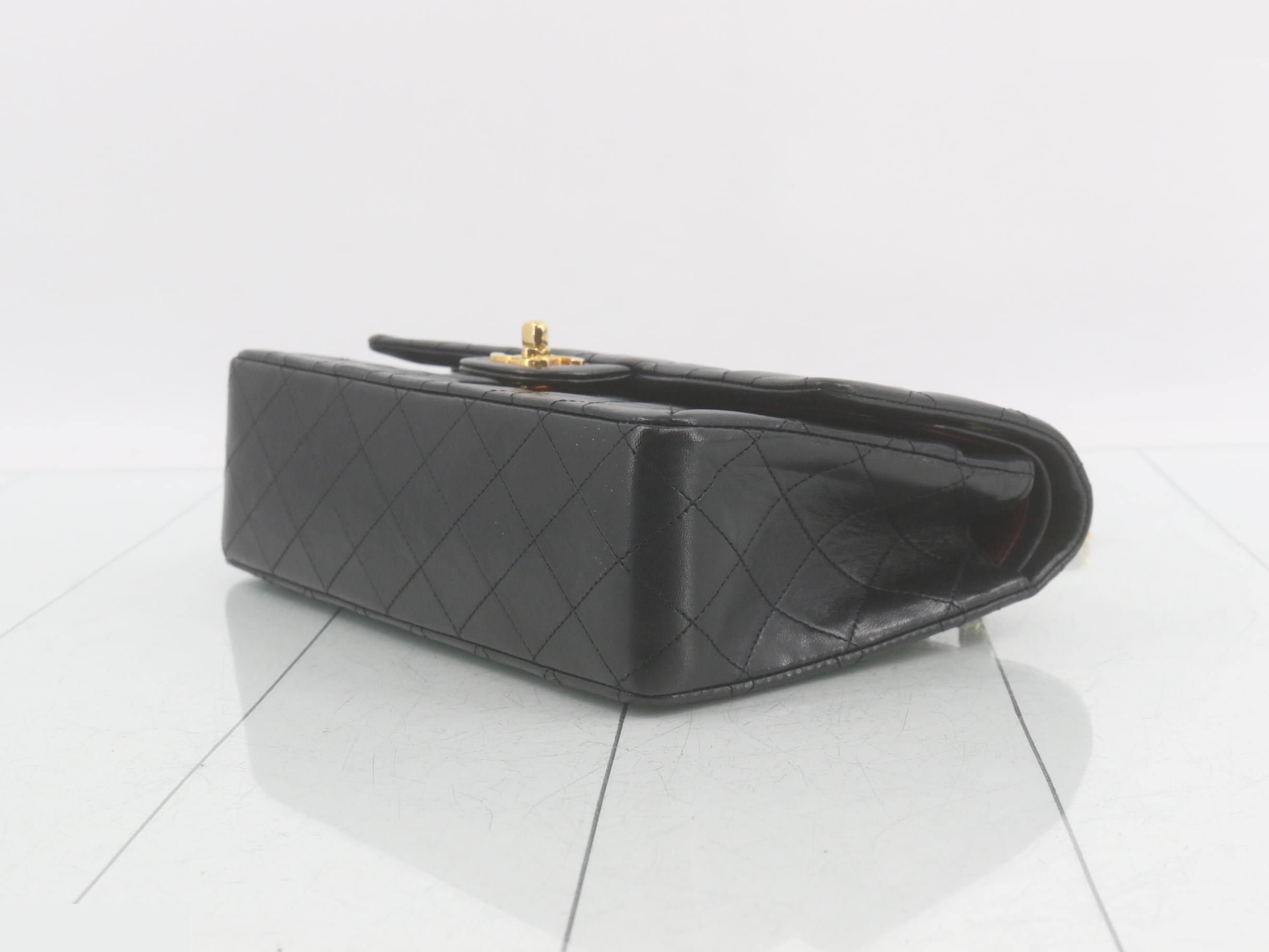 Double flap Matelassé (bag) - Shoulder bag - Black — view 6