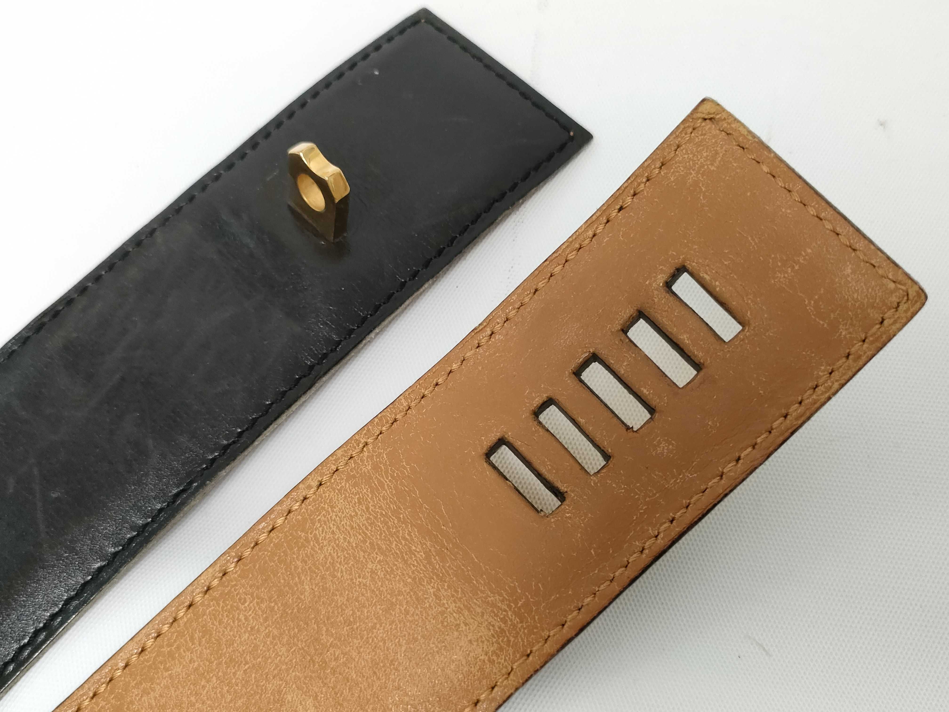 Collier de Chien Belt, Black x Gold — view 7