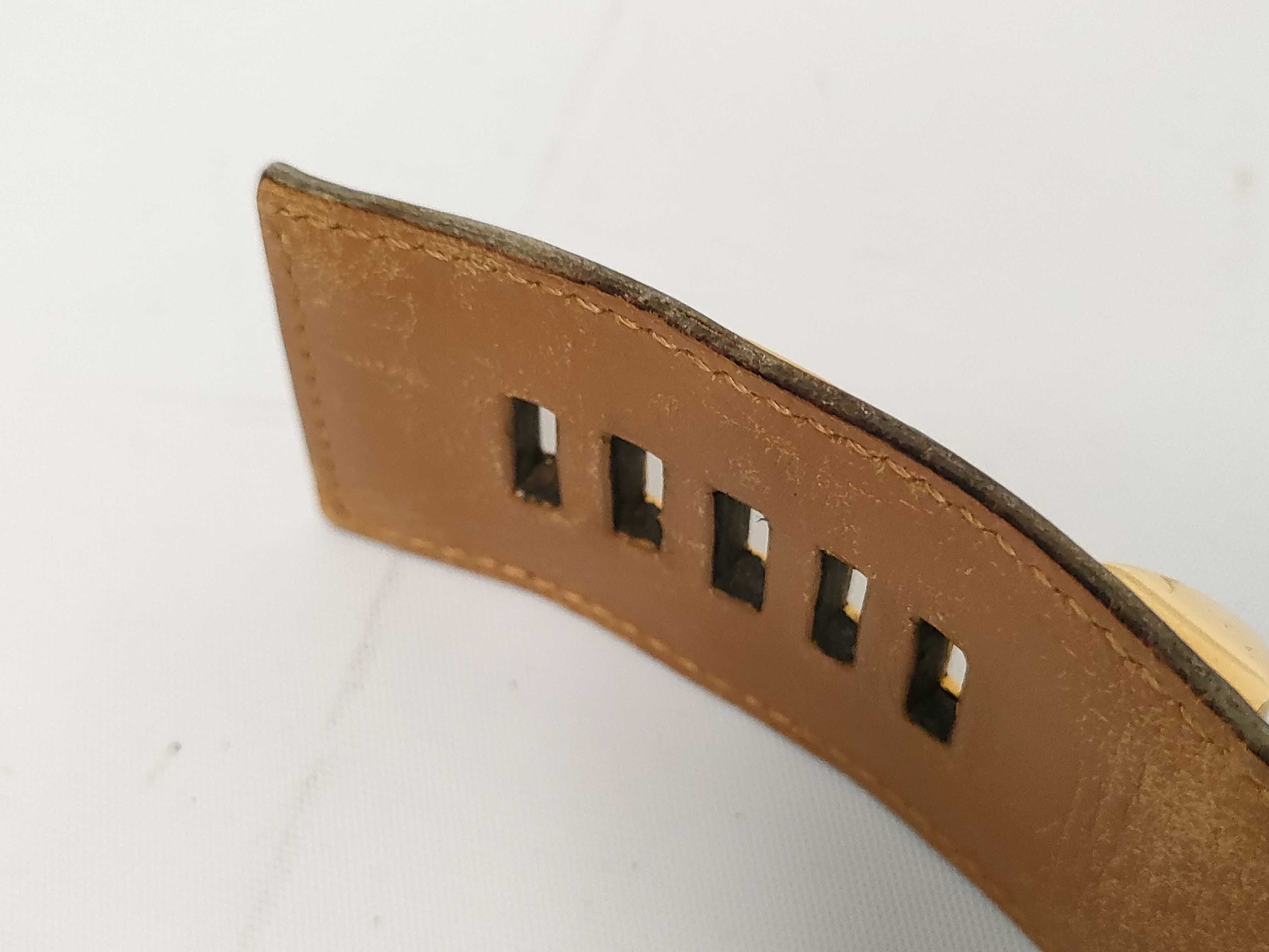 Collier de Chien Belt, Black x Gold — view 9