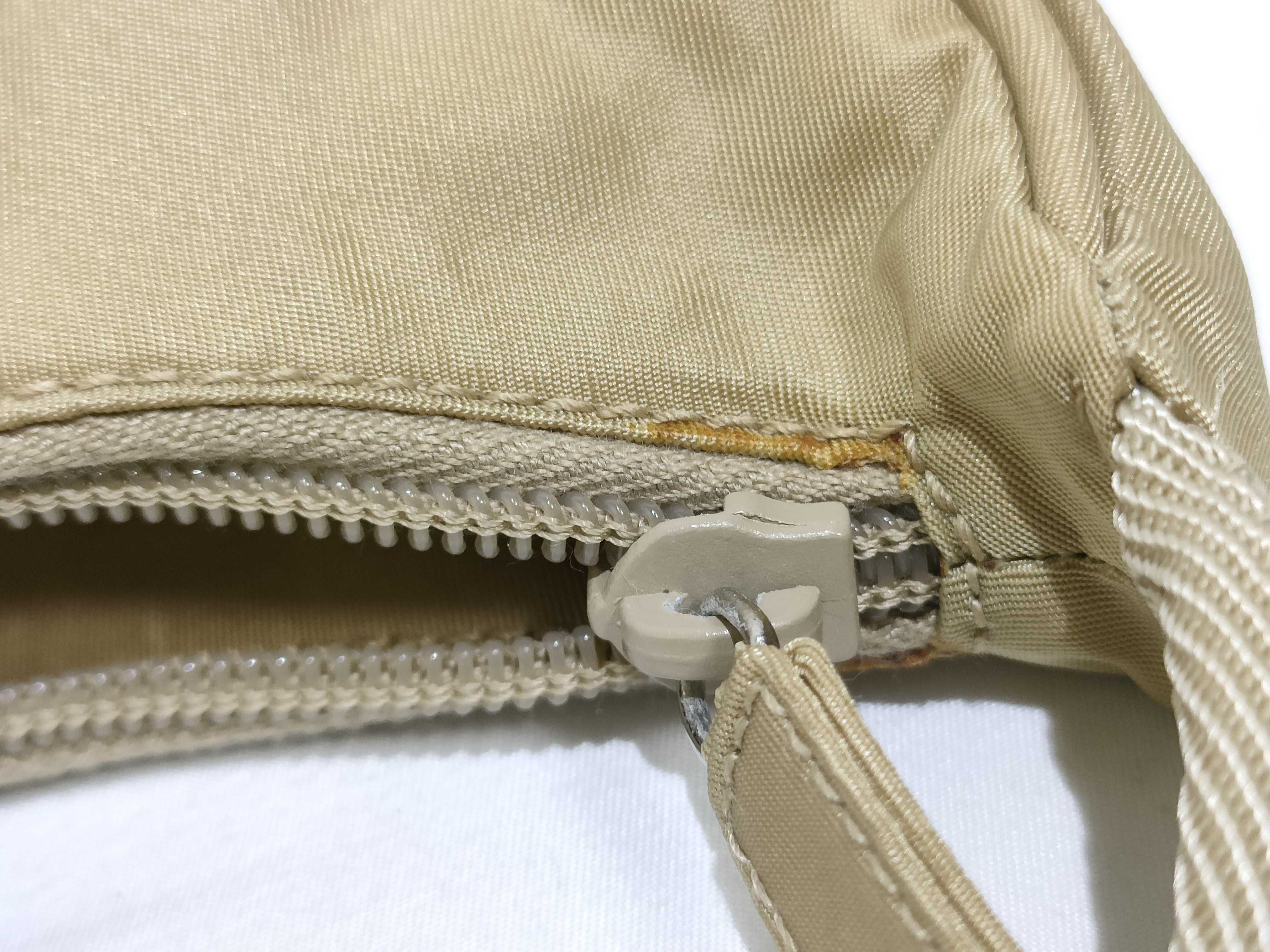 Nylon Prada Tessuto Nylon Handbag Beige MV515 Handbag — view 12