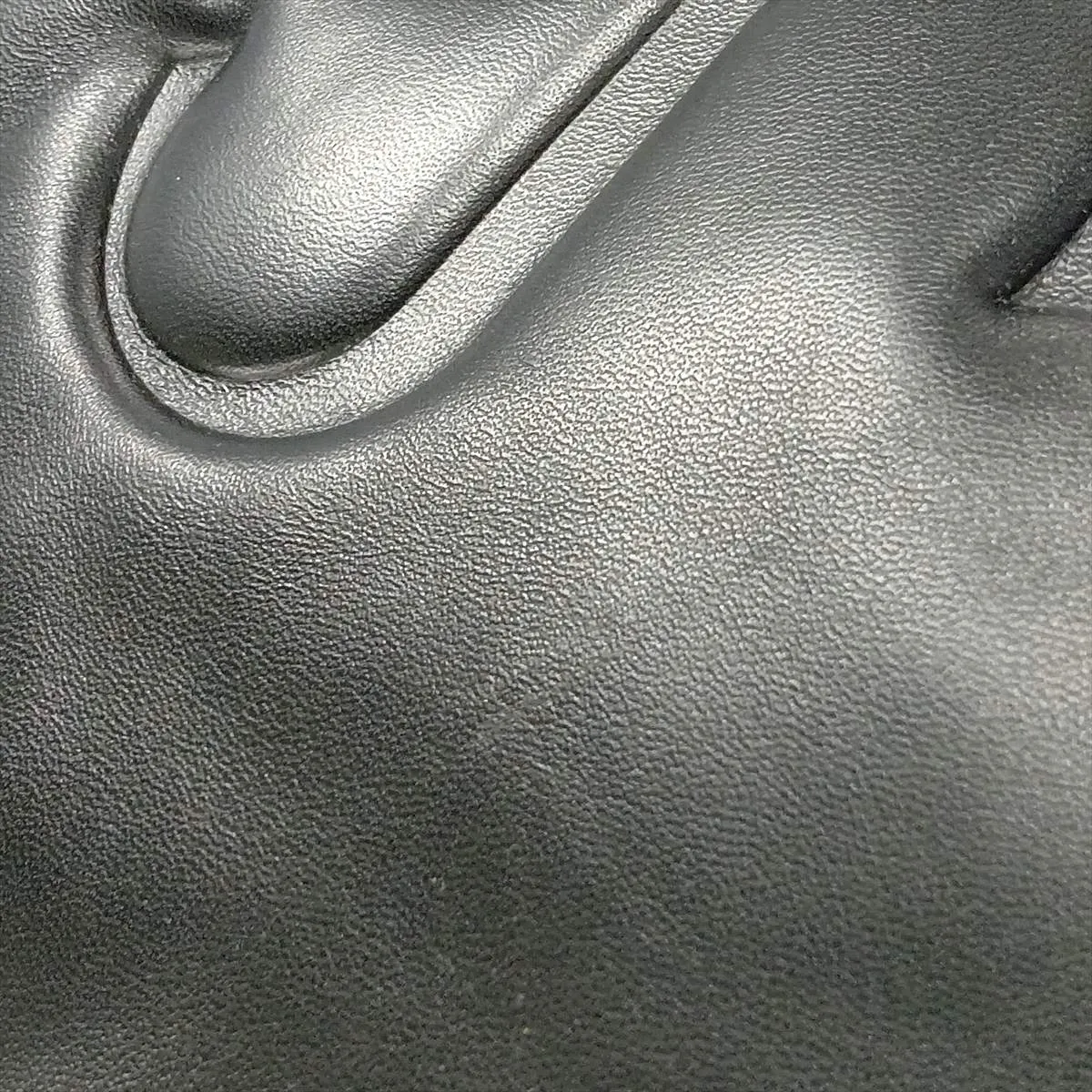 756269 Leather Tote Bag, Black — view 14
