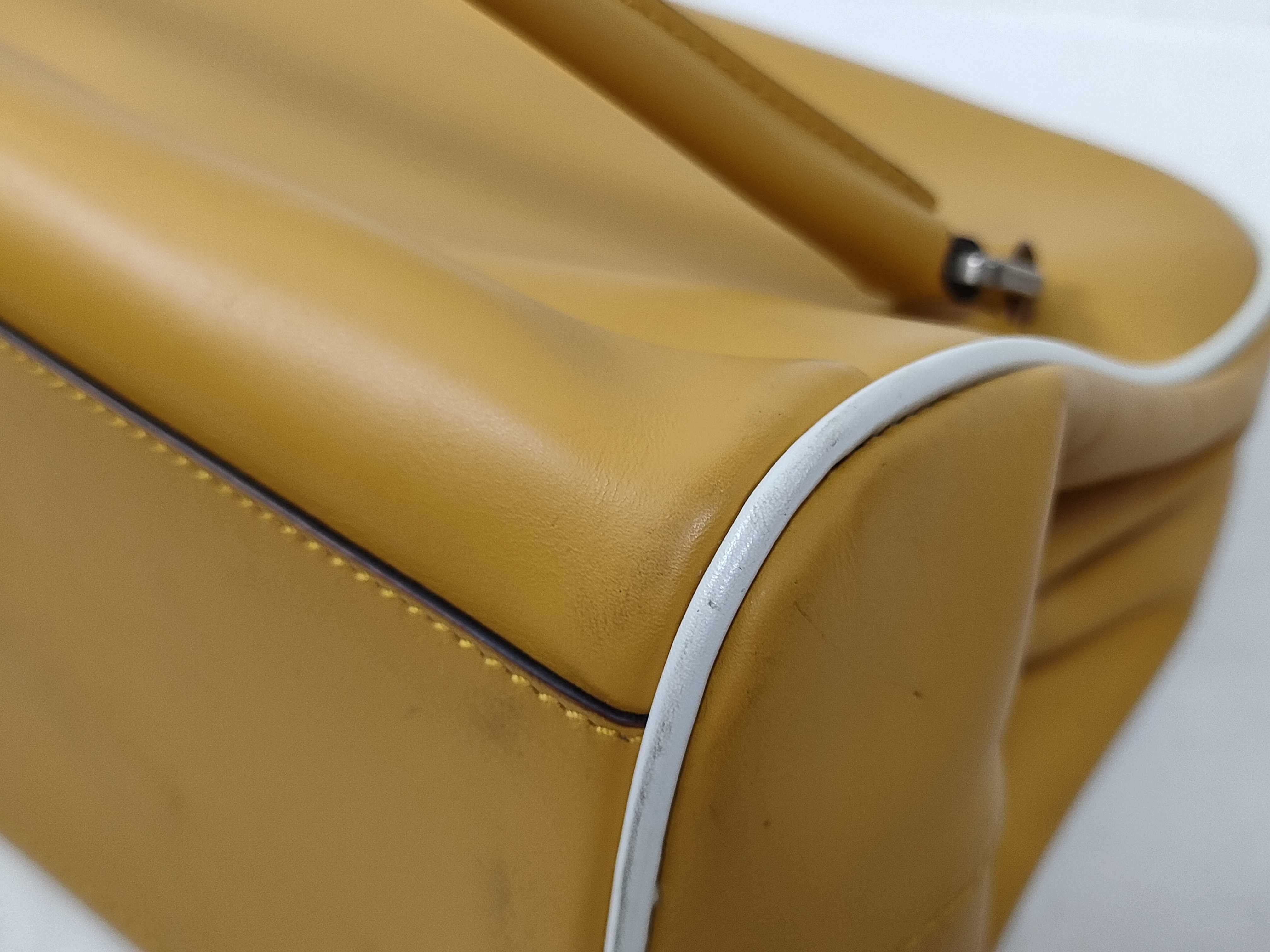 bag, yellow handbag — view 10