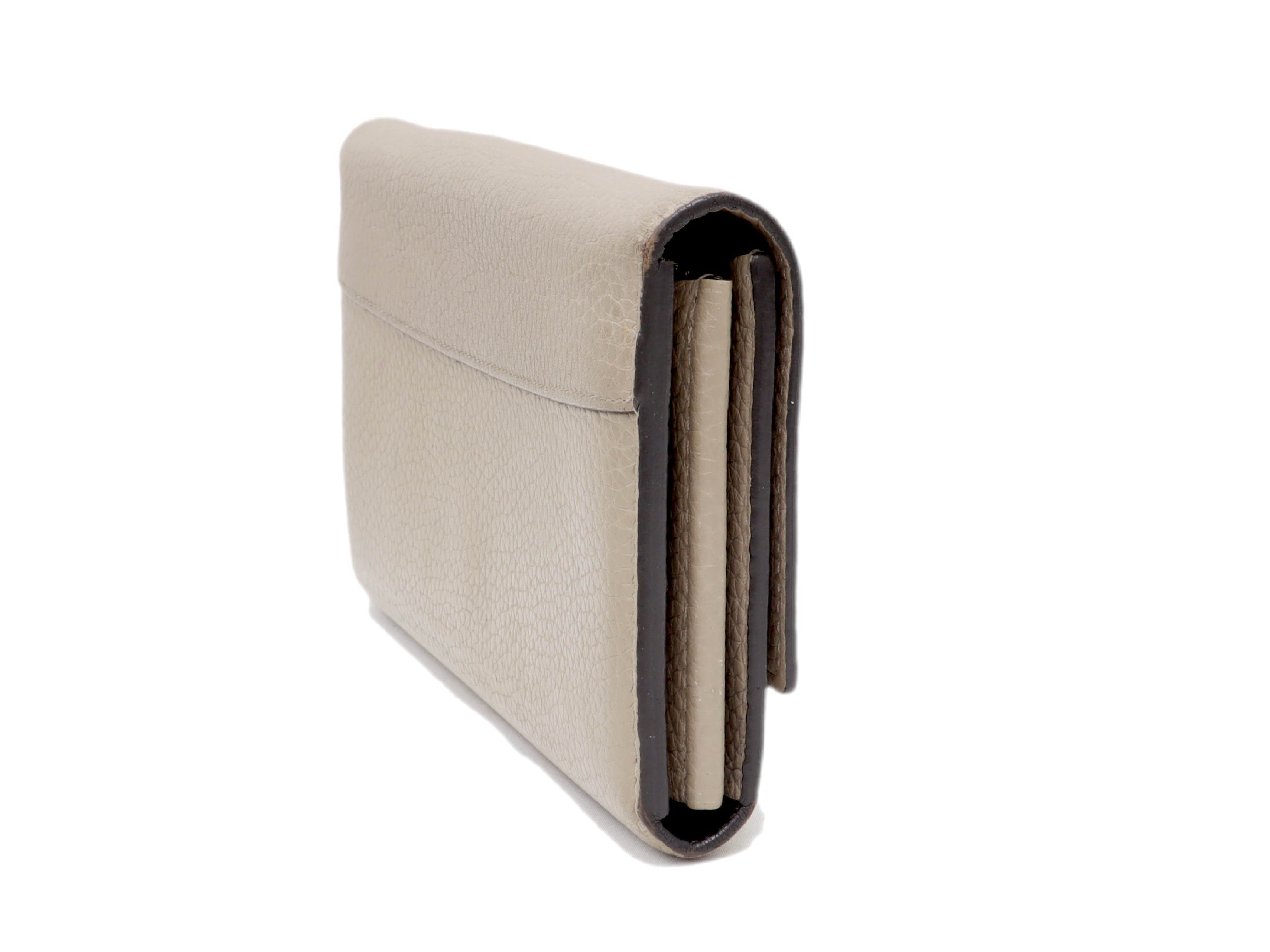 Taurillon Portefeuille Capucines M61249 Galet Wallet — view 3