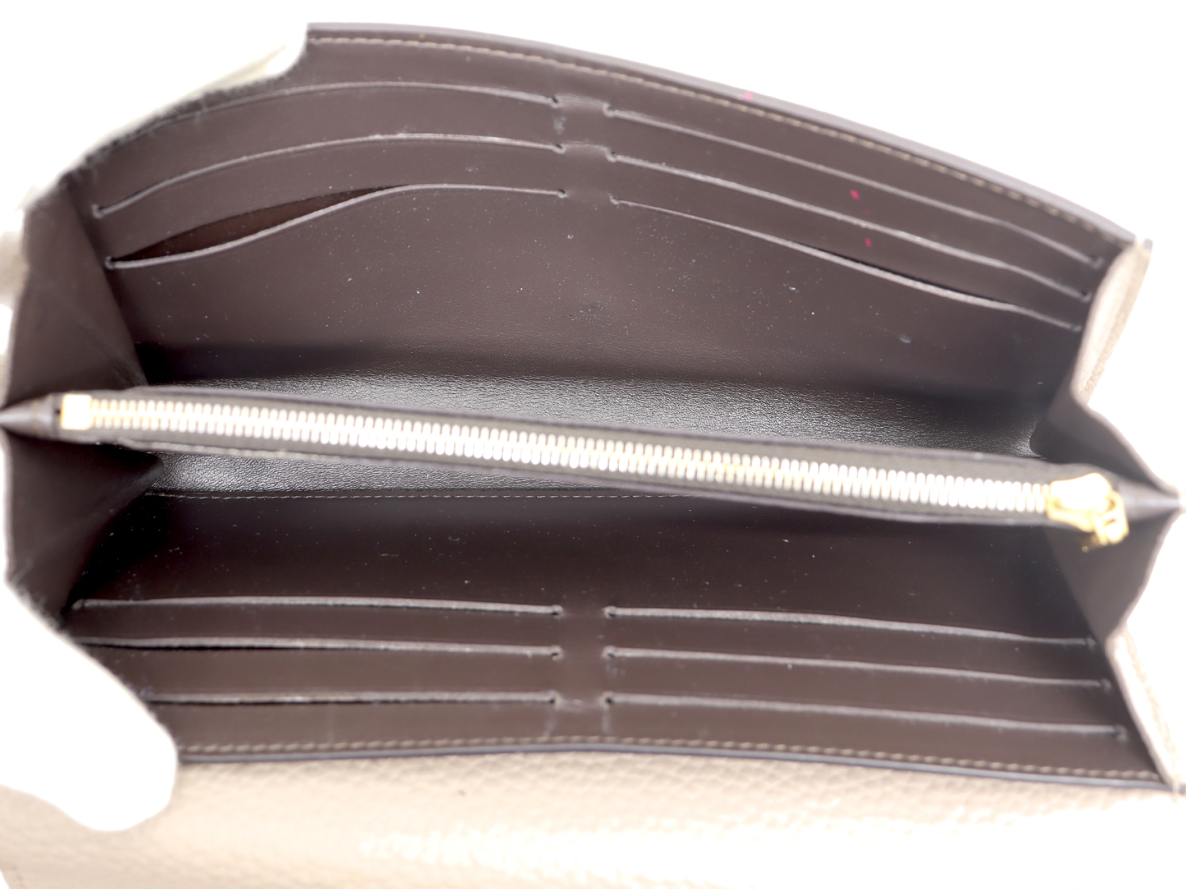 Taurillon Portefeuille Capucines M61249 Galet Wallet — view 10