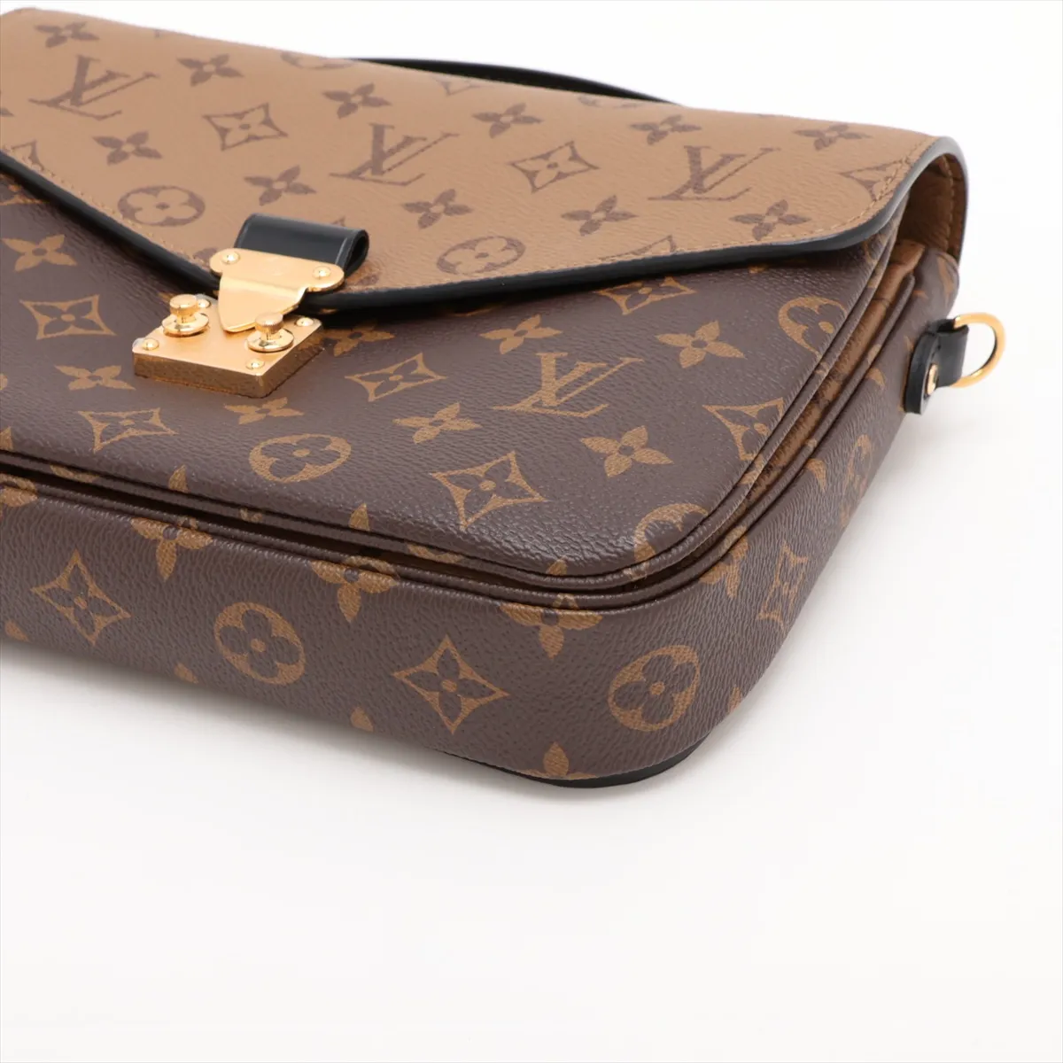 Monogram Reverse Pochette Métis MM M44876 Brown (RFID detected) — view 3