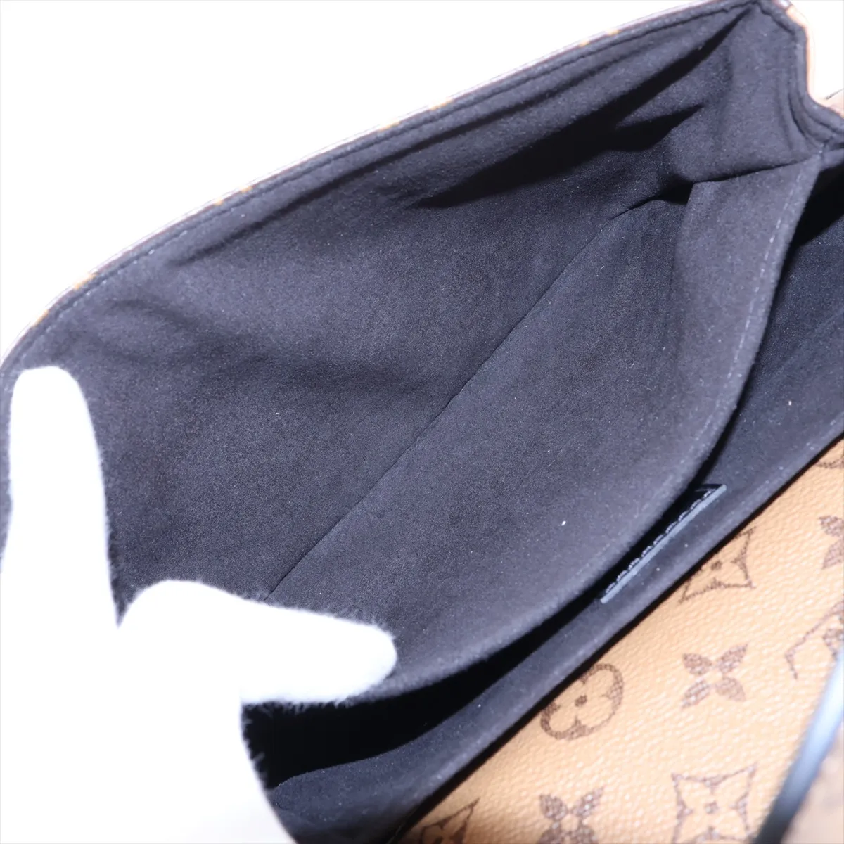 Monogram Reverse Pochette Métis MM M44876 Brown (RFID detected) — view 9