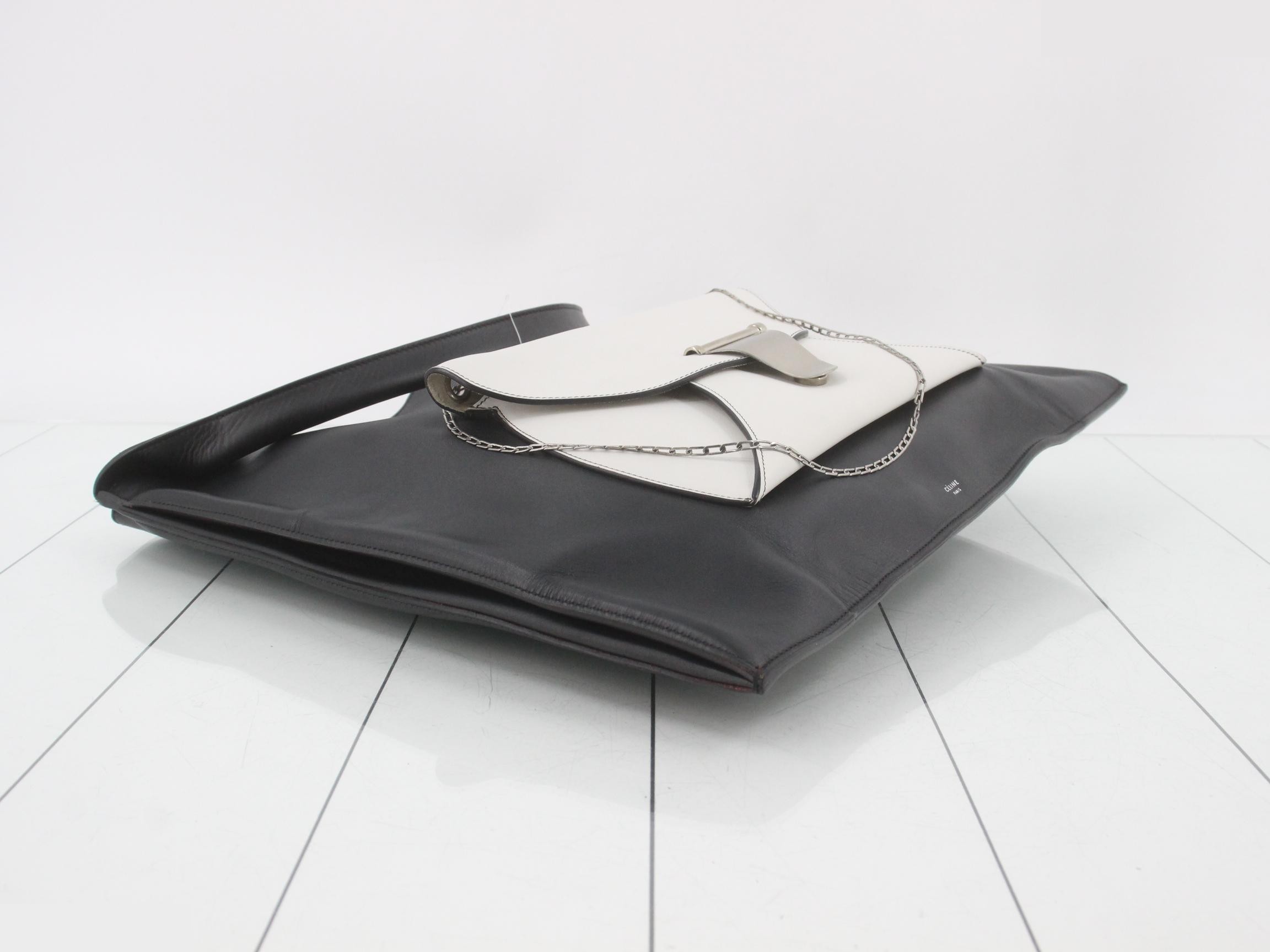 leather tote bag — view 5