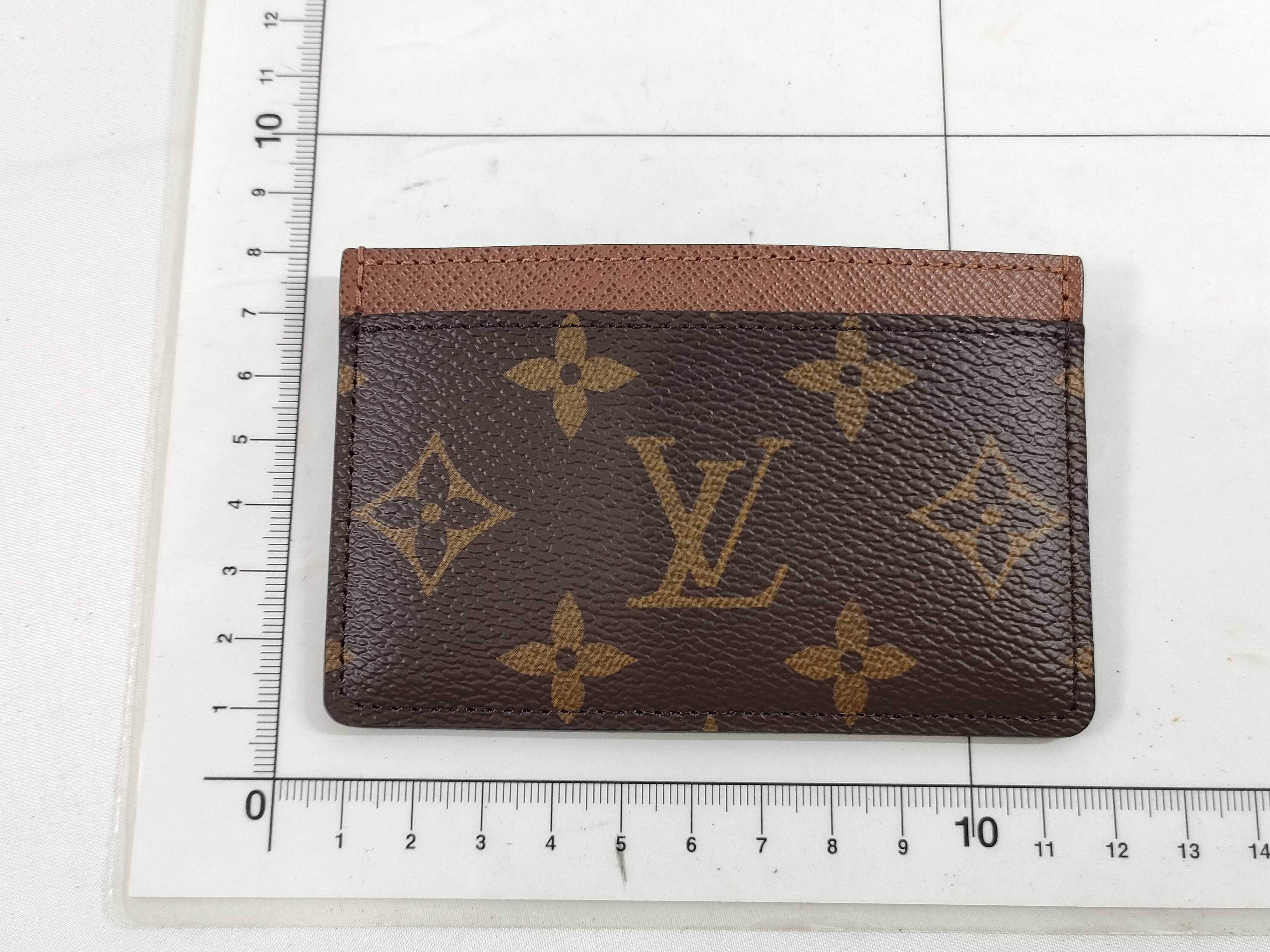 Monogram Louis Vuitton Card Case Porte Cartes Simple M61733 Card Case — view 2