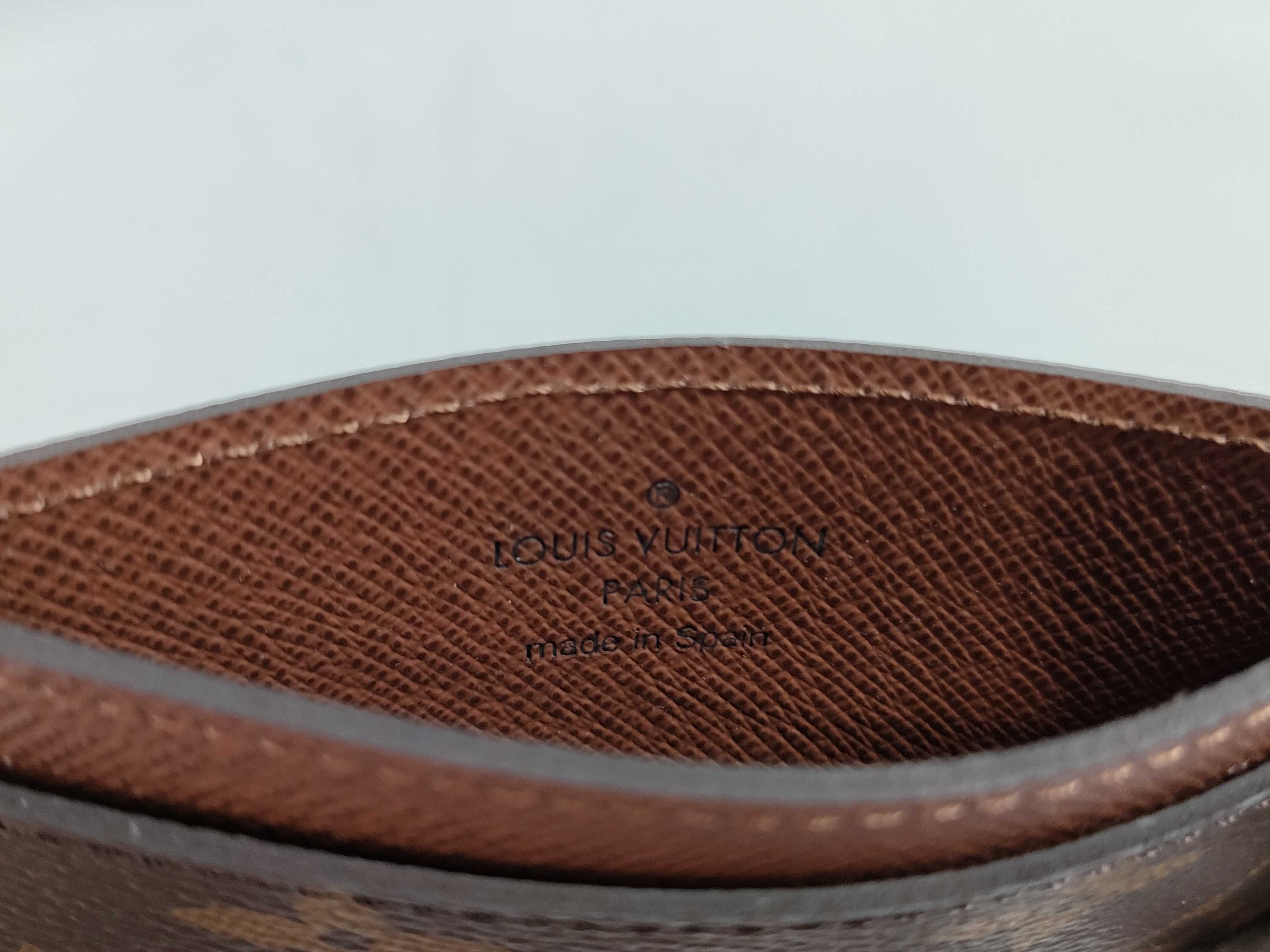 Monogram Louis Vuitton Card Case Porte Cartes Simple M61733 Card Case — view 9