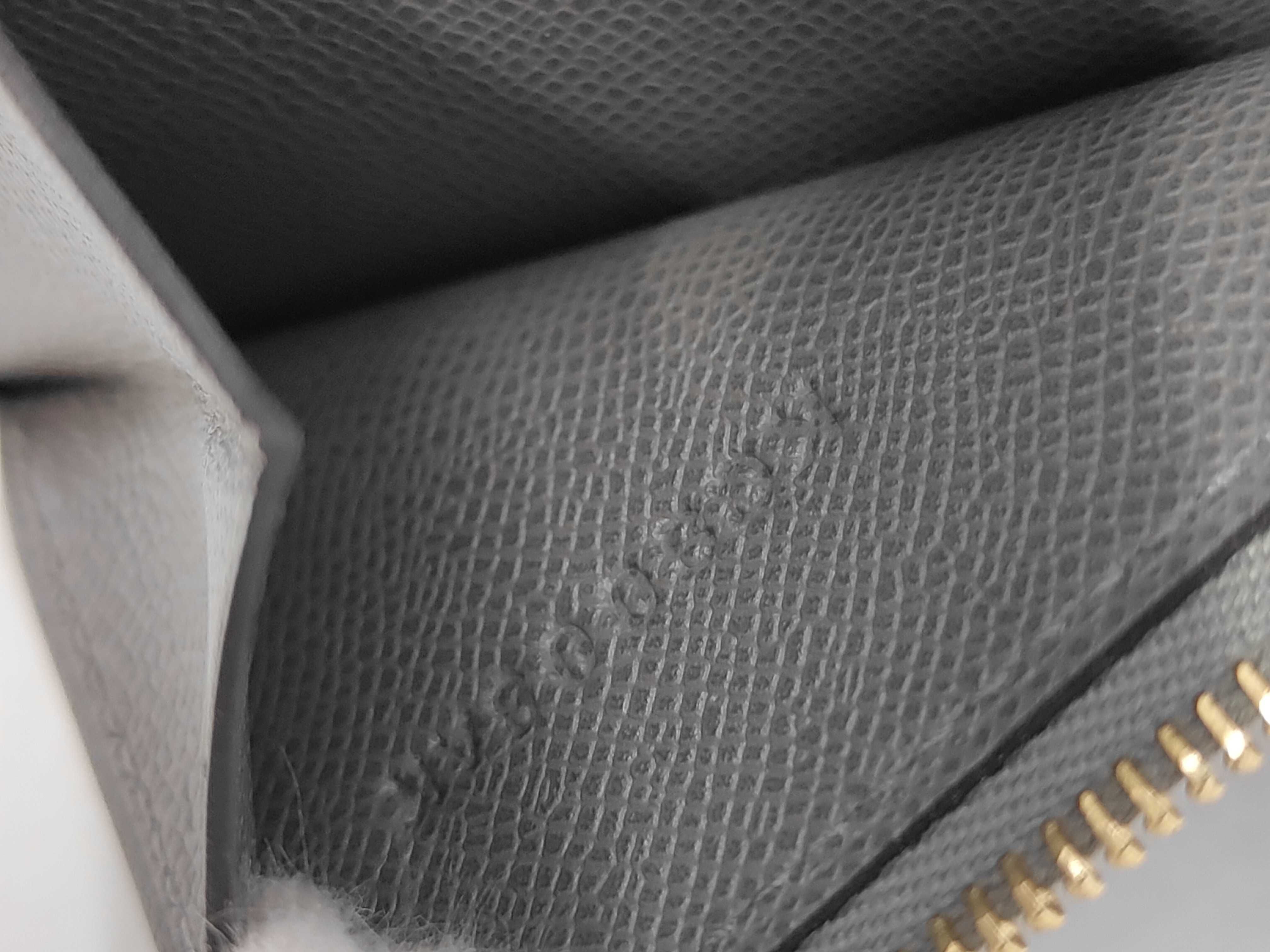 Bearn Compact Wallet, Gray, Gold Hardware, K Stamp — view 8