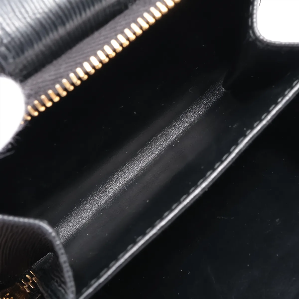 Vitello Move 1ML018 Leather Compact Wallet Black — view 5