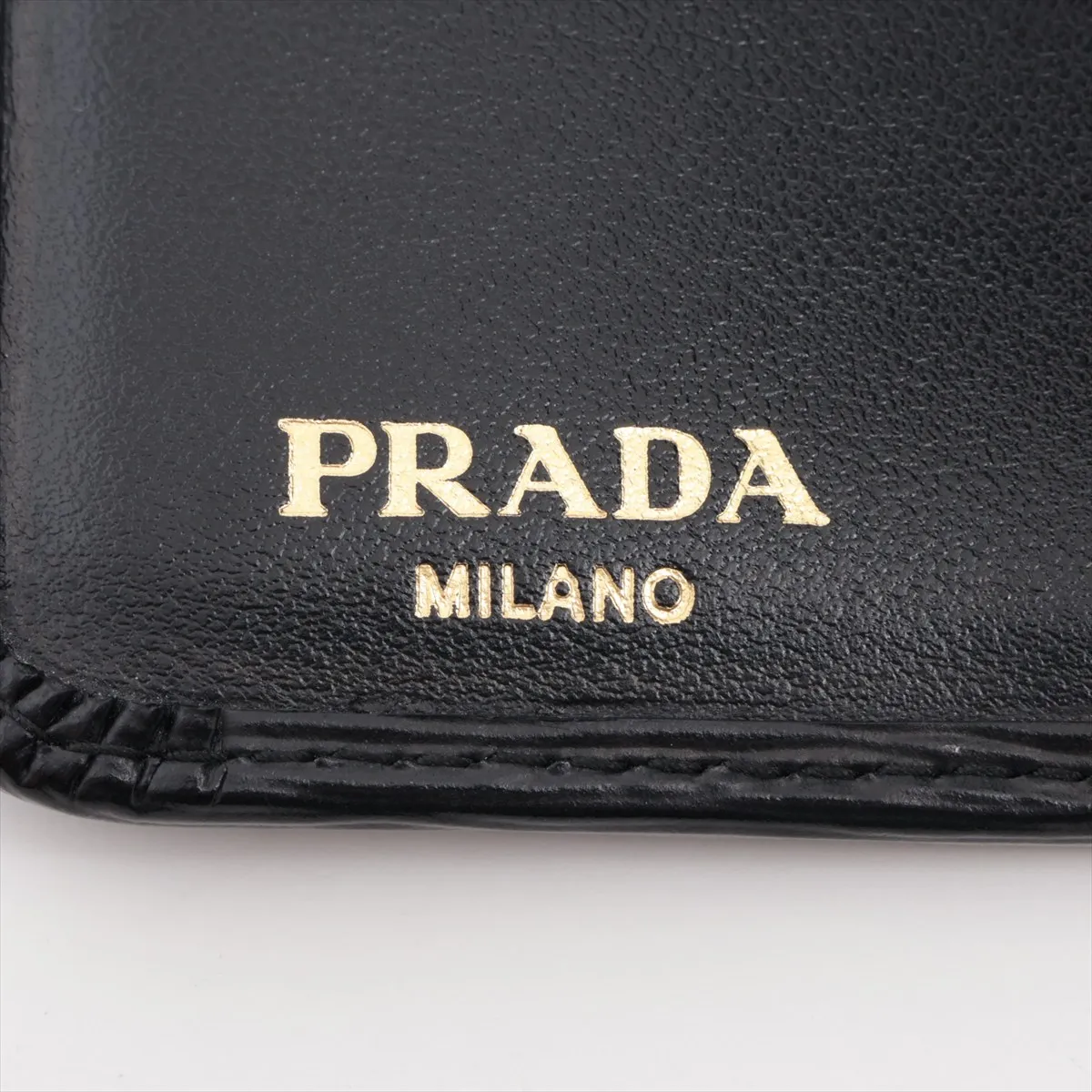 Vitello Move 1ML018 Leather Compact Wallet Black — view 7