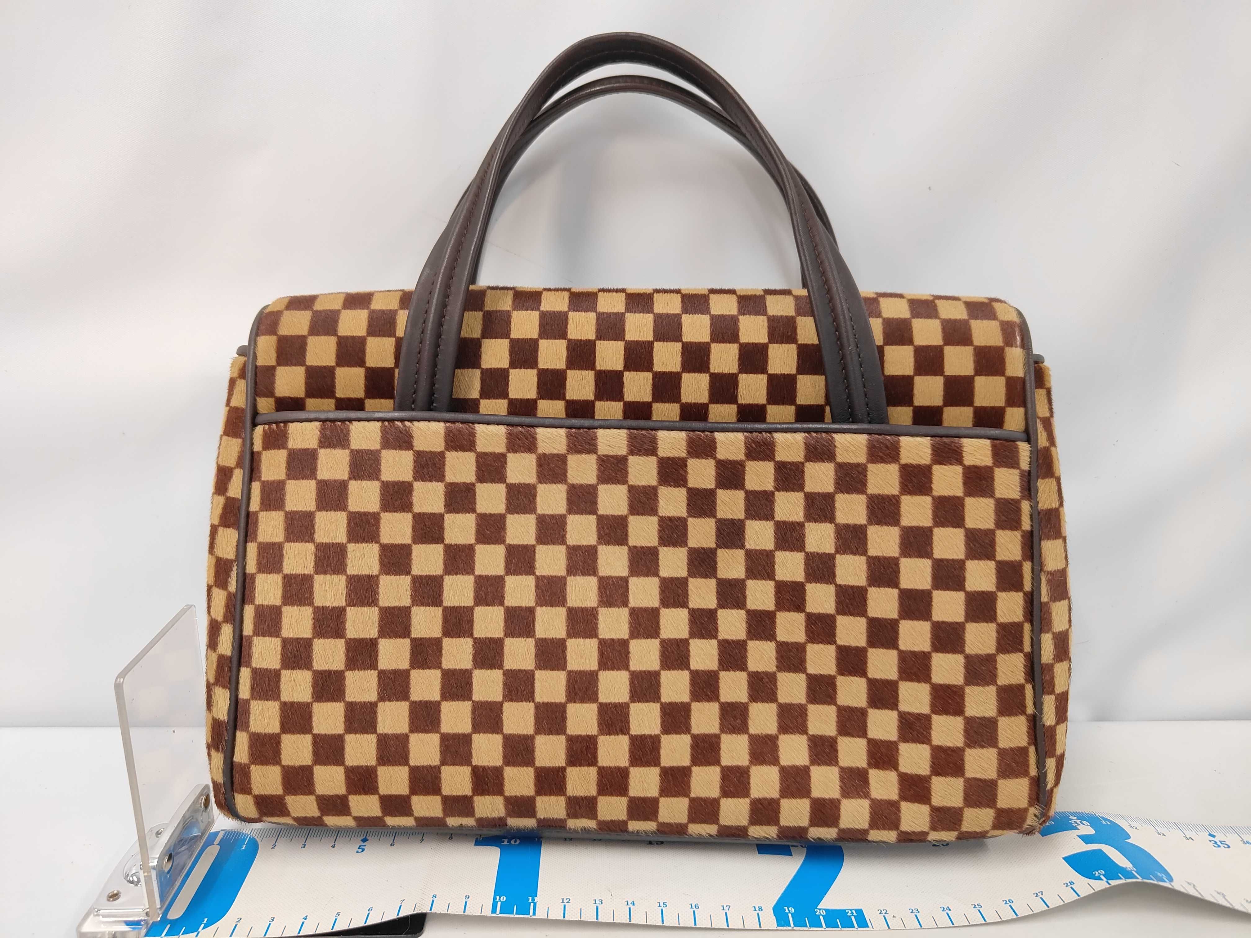 Damier Sauvage Lion Handbag — view 2