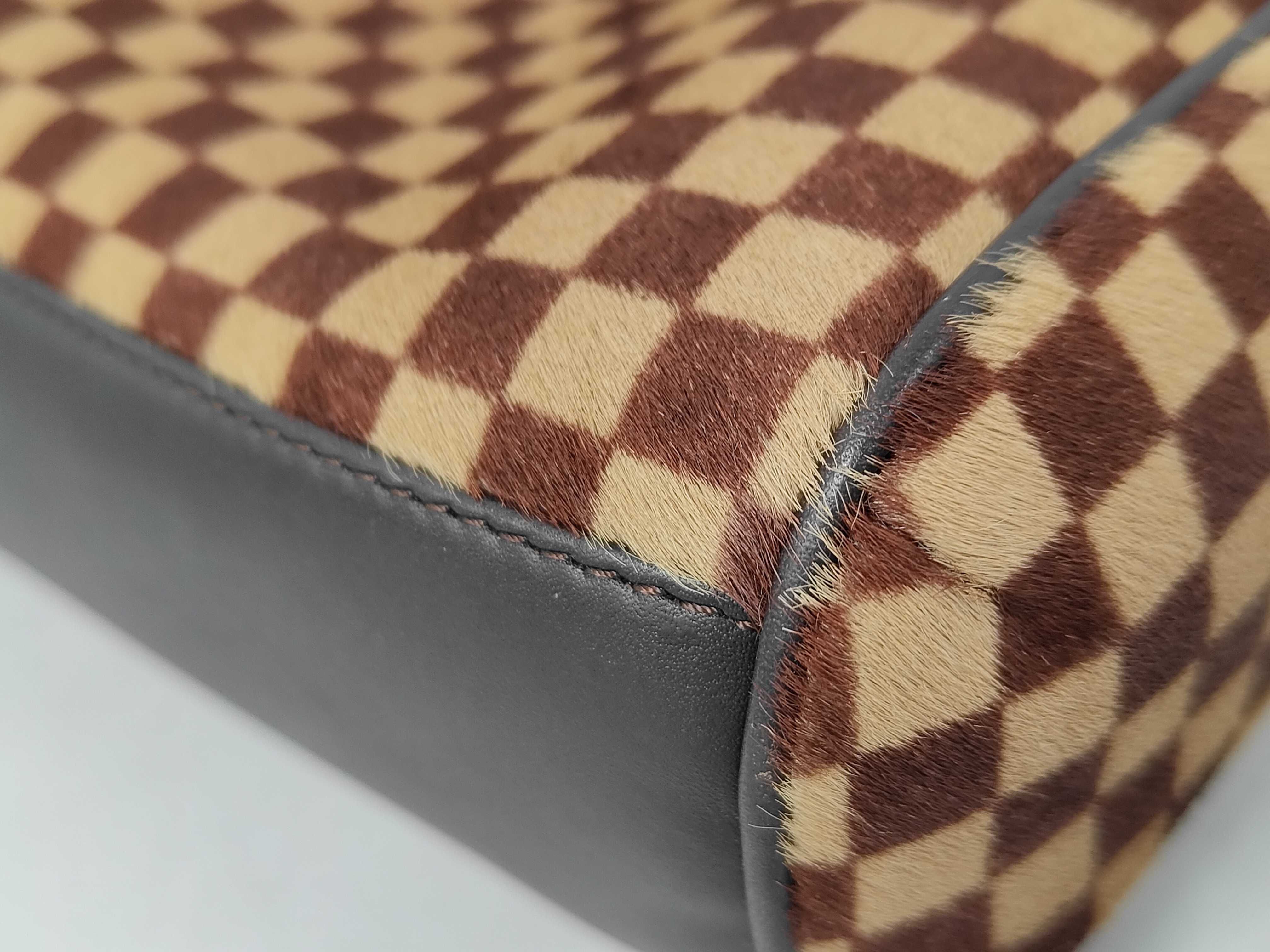 Damier Sauvage Lion Handbag — view 4