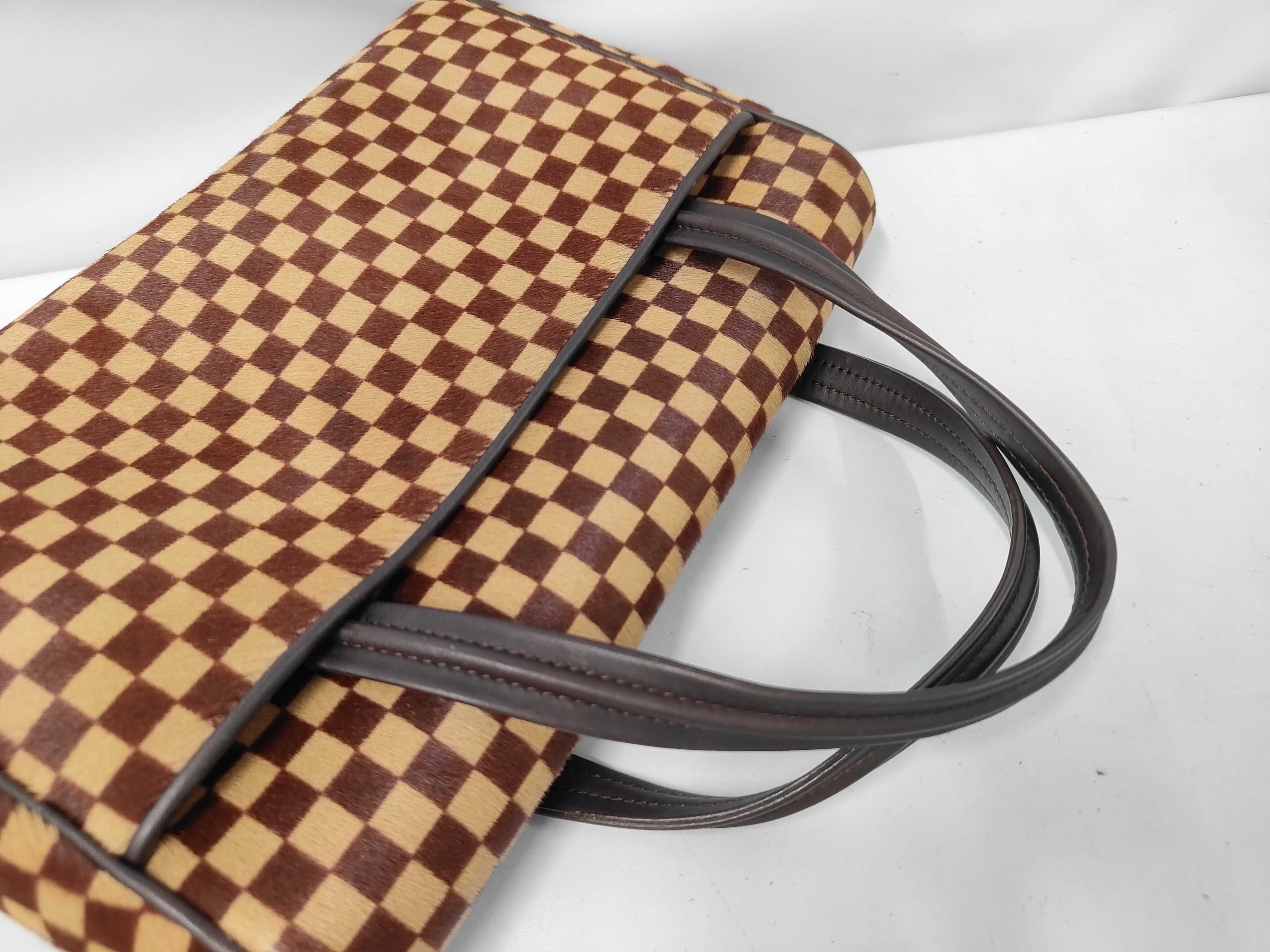 Damier Sauvage Lion Handbag — view 5