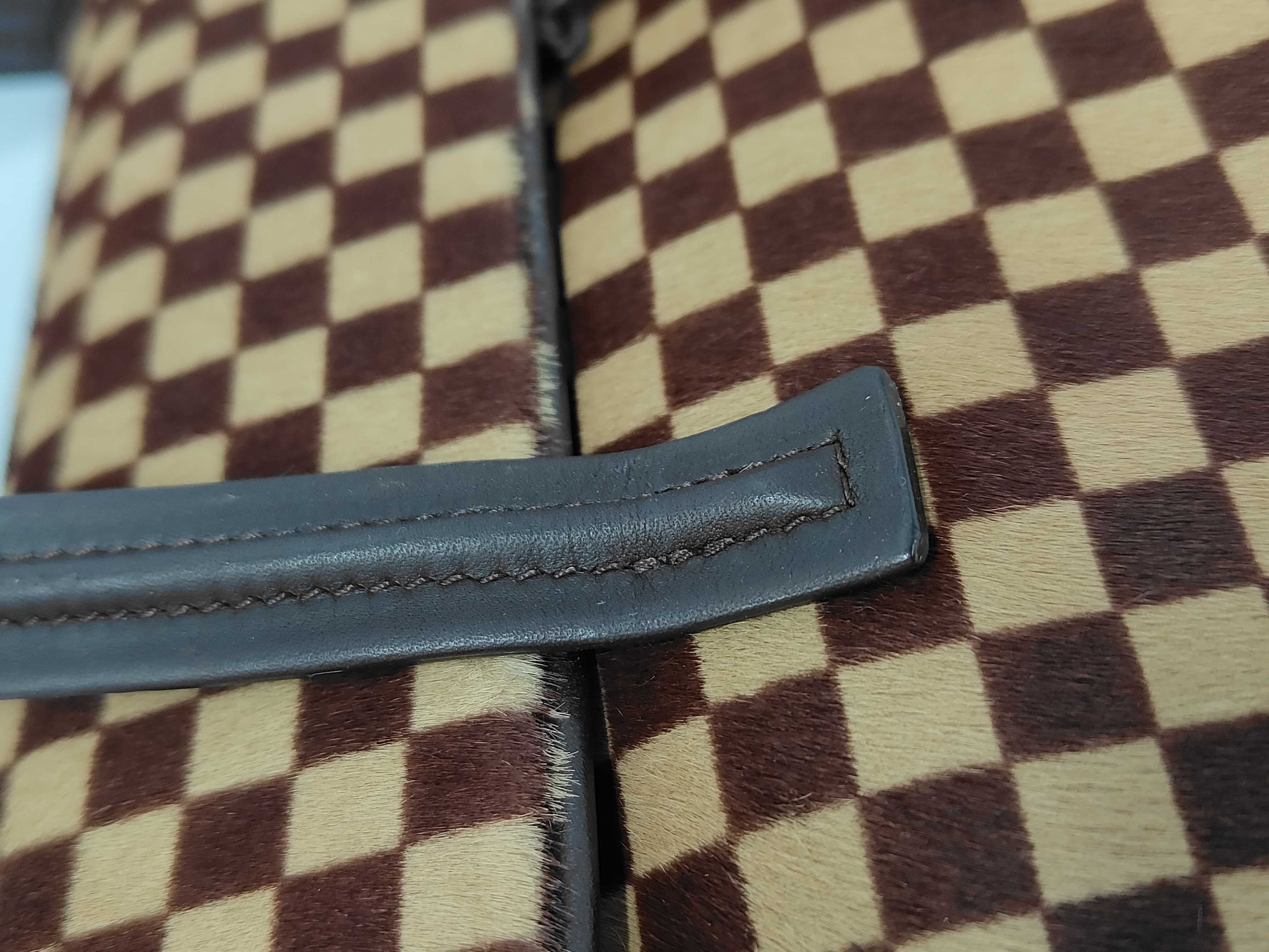 Damier Sauvage Lion Handbag — view 7