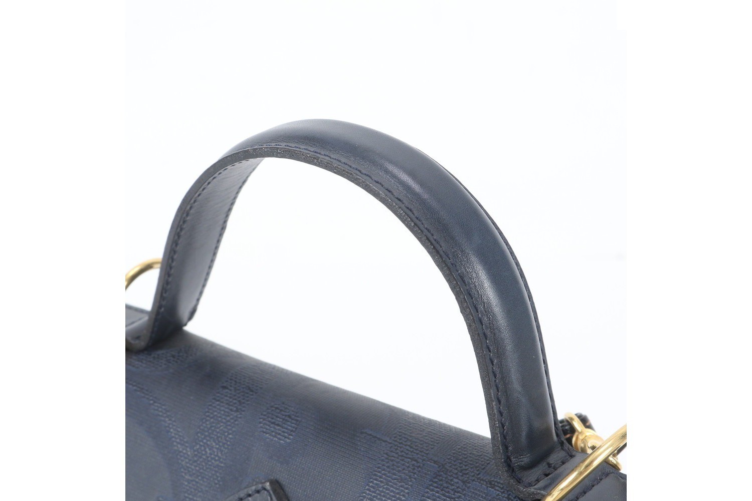 Trotter Leather 2-Way Shoulder Bag (Crossbody) — view 2