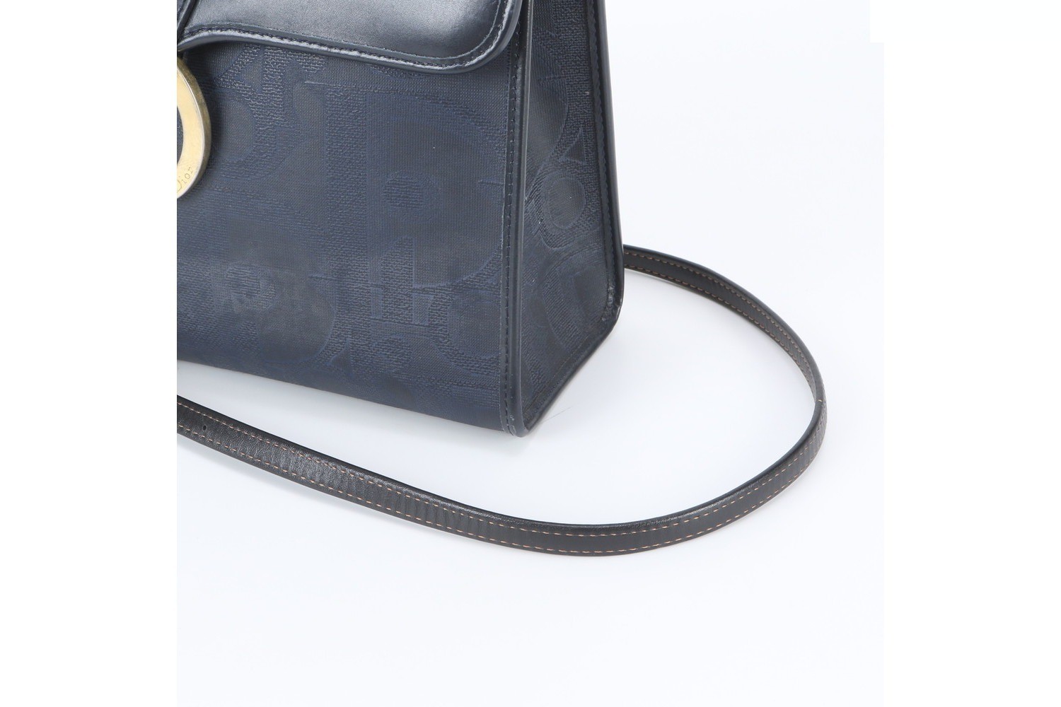 Trotter Leather 2-Way Shoulder Bag (Crossbody) — view 3