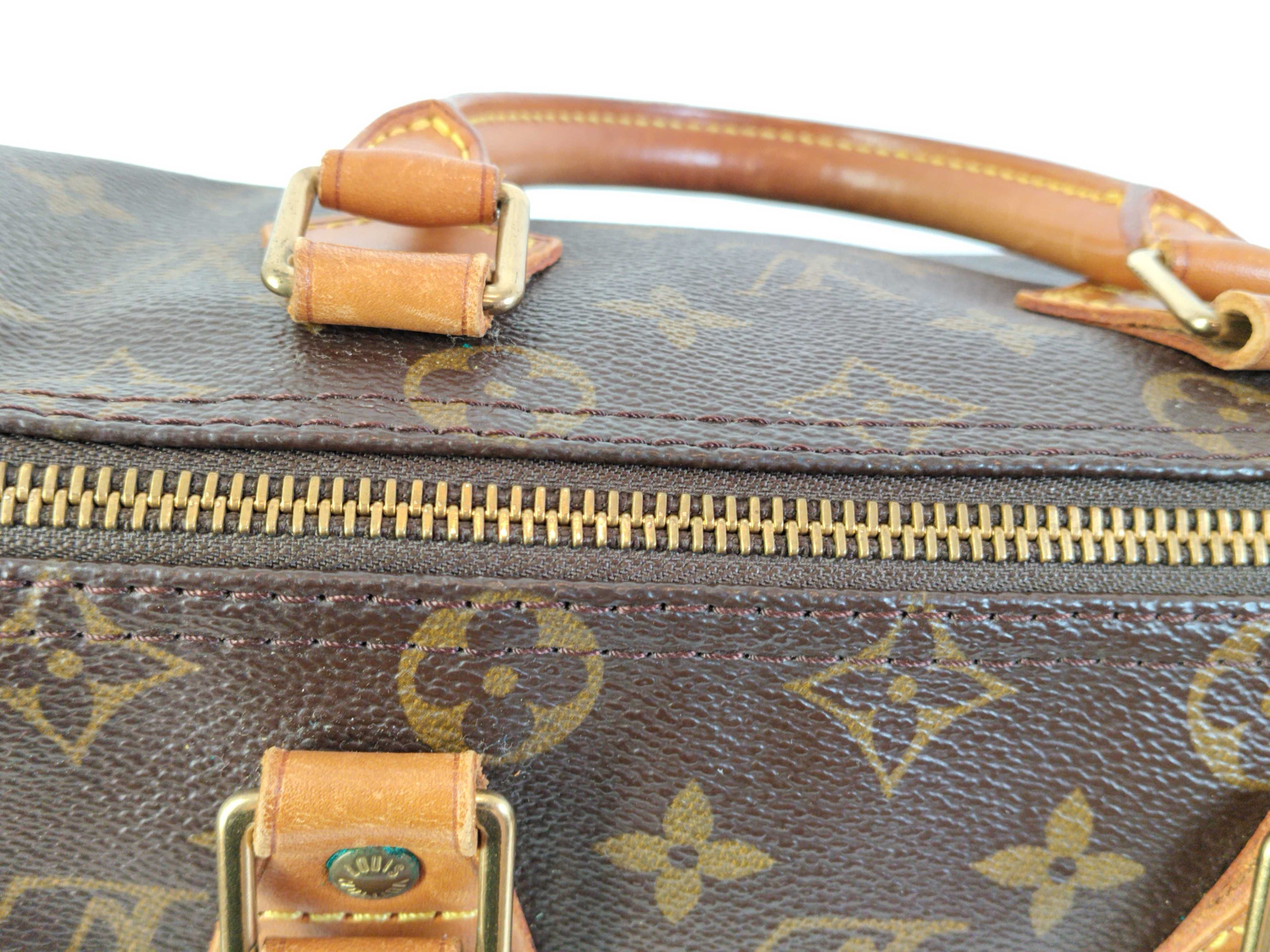 Monogram Speedy 25 M41528 SP0945 Brown Boston Bag with Padlock — view 9