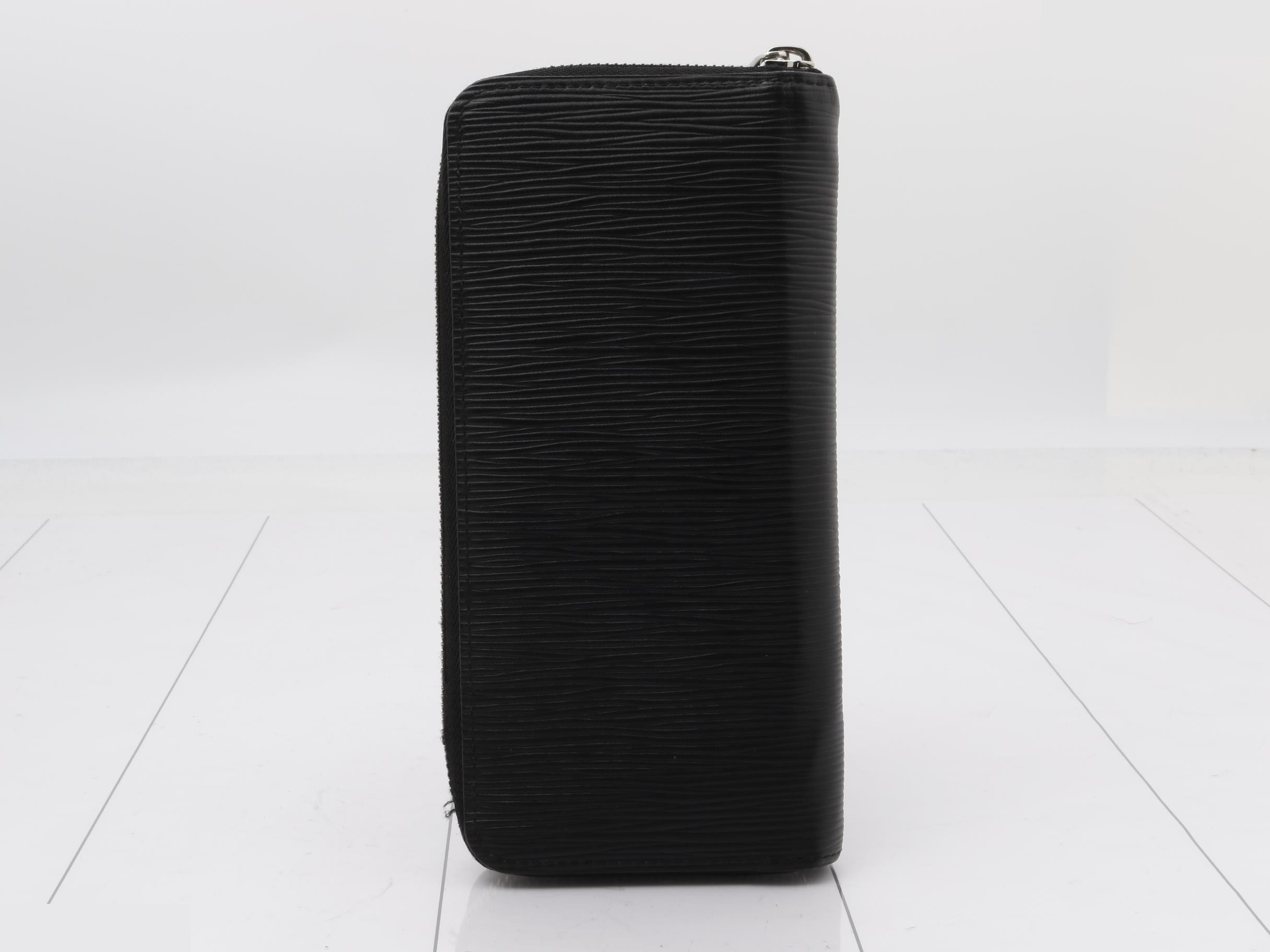 Zippy Wallet Vertical Noir — view 2
