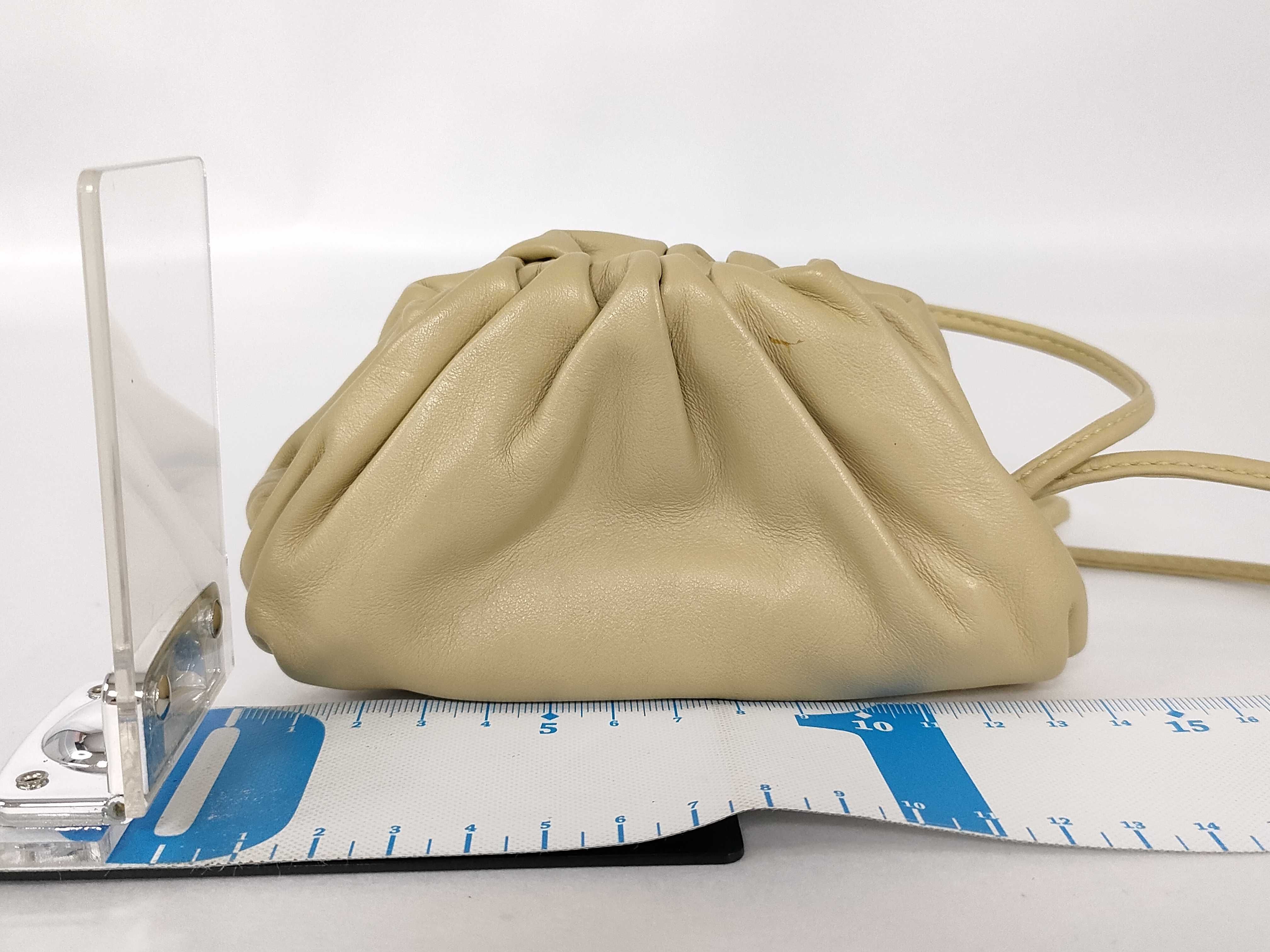 The Pouch Shoulder Bag (Beige, Clasp Closure) — view 2