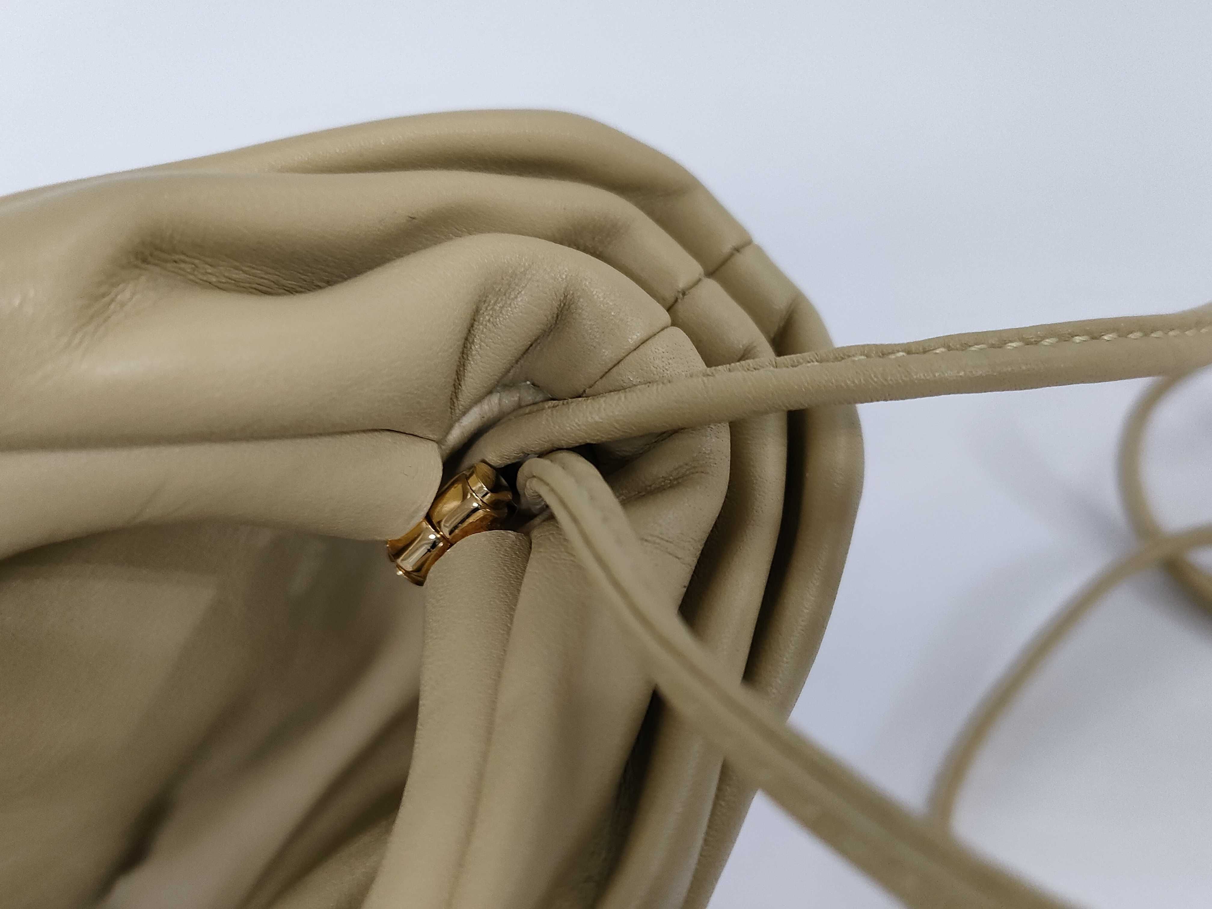 The Pouch Shoulder Bag (Beige, Clasp Closure) — view 4