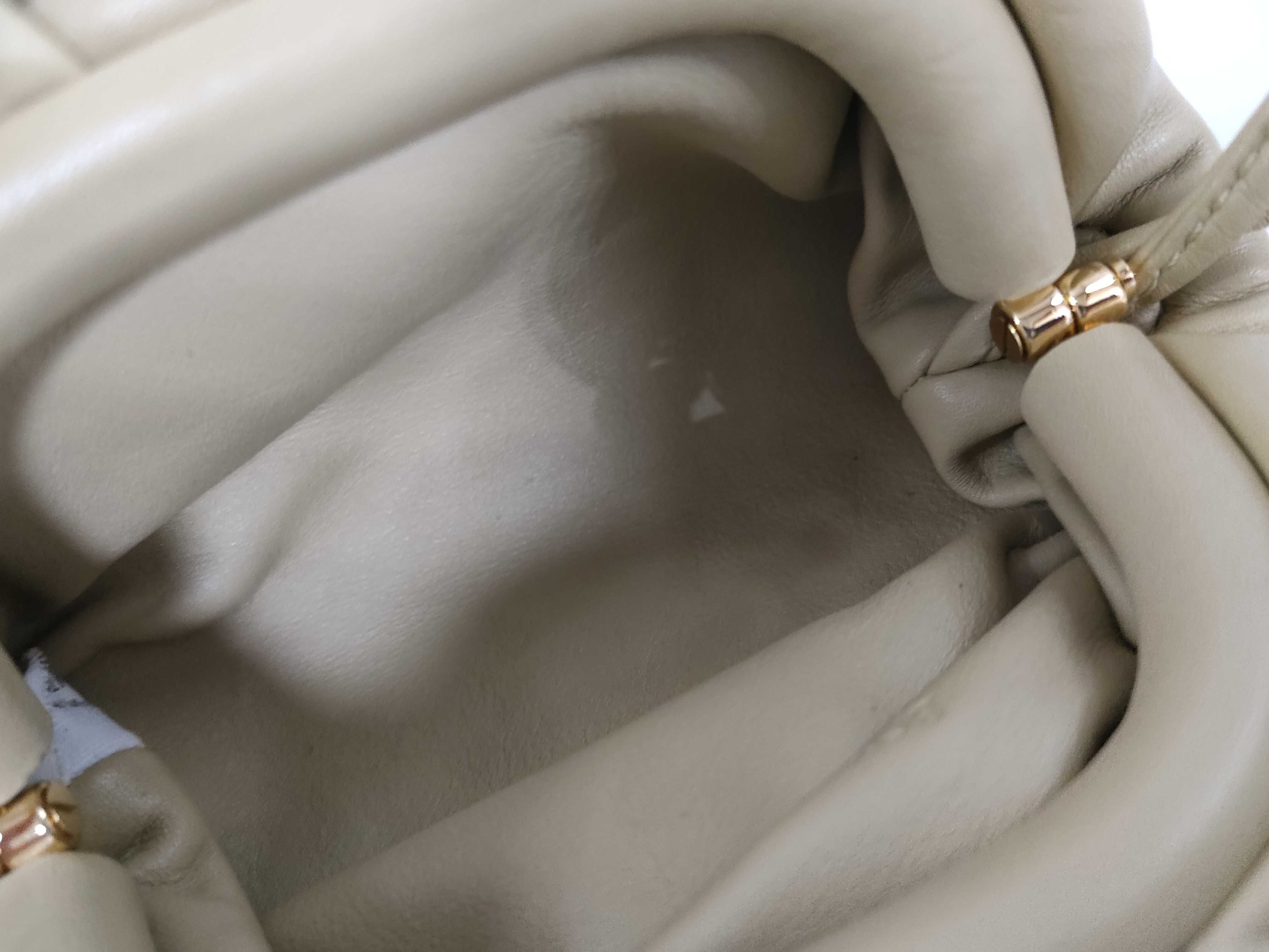 The Pouch Shoulder Bag (Beige, Clasp Closure) — view 7