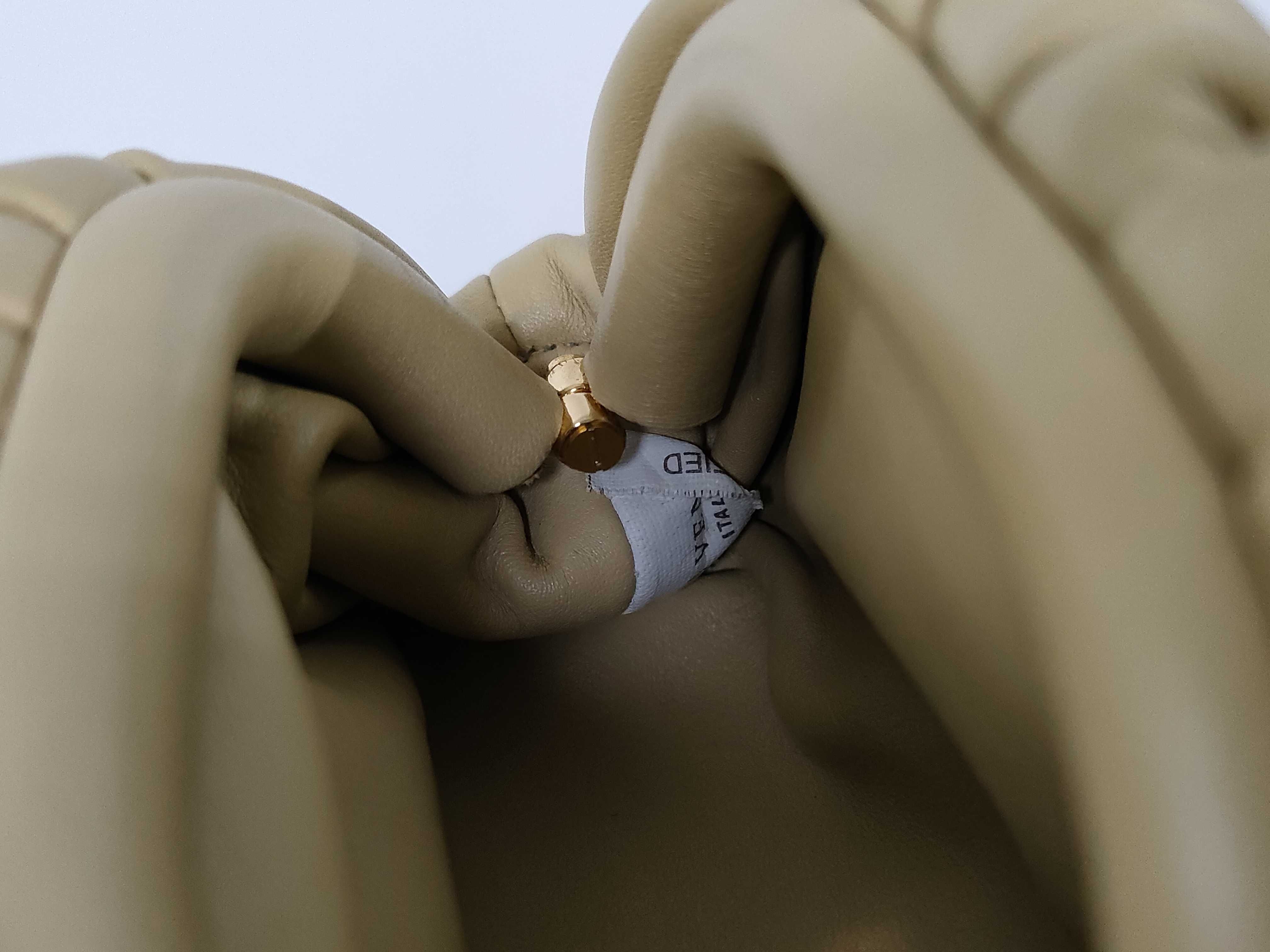 The Pouch Shoulder Bag (Beige, Clasp Closure) — view 8
