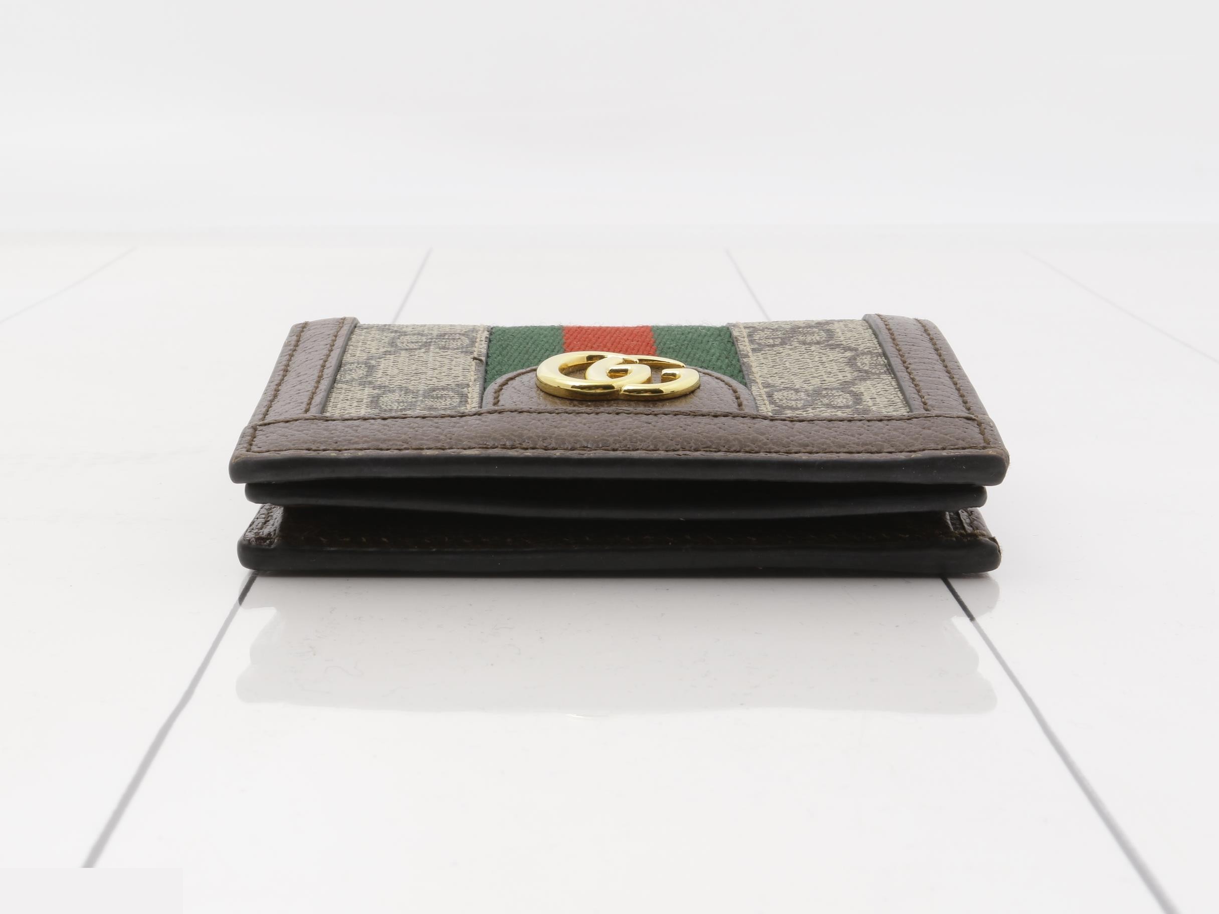 Ophidia GG Supreme Bi-fold Wallet — view 3