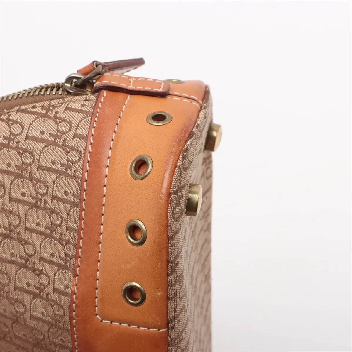 Street Chic Canvas x Leather Handbag Beige — view 15