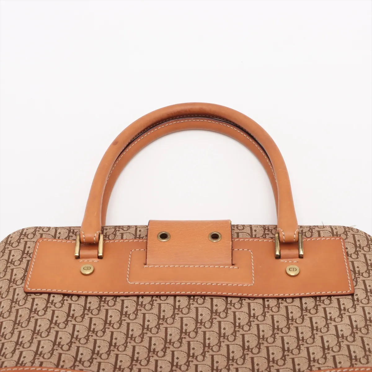 Street Chic Canvas x Leather Handbag Beige — view 6