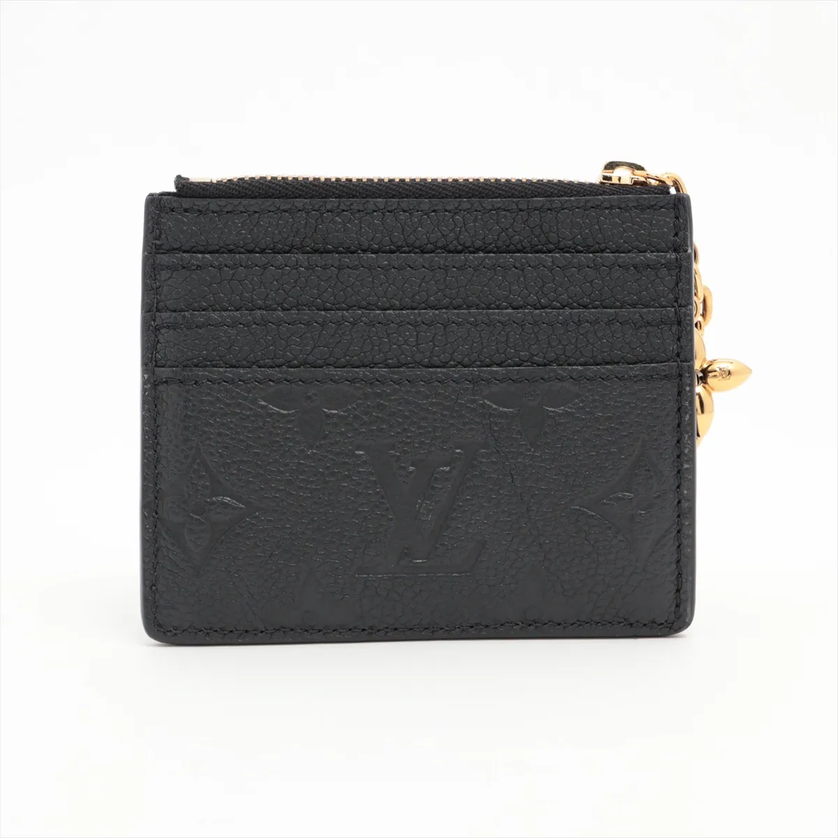 Monogram Empreinte Porto Carte Flora M82639 Black Coin Case RFID Reactive — view 2