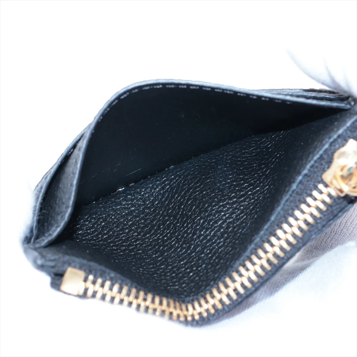 Monogram Empreinte Porto Carte Flora M82639 Black Coin Case RFID Reactive — view 5