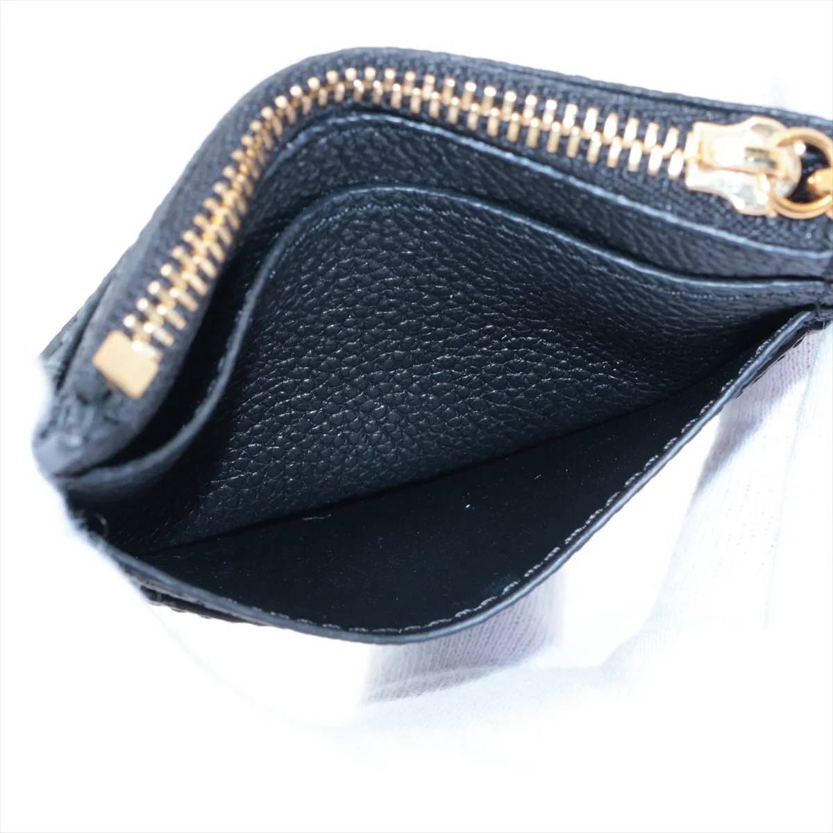Monogram Empreinte Porto Carte Flora M82639 Black Coin Case RFID Reactive — view 7