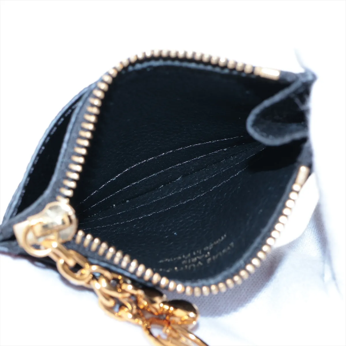 Monogram Empreinte Porto Carte Flora M82639 Black Coin Case RFID Reactive — view 9