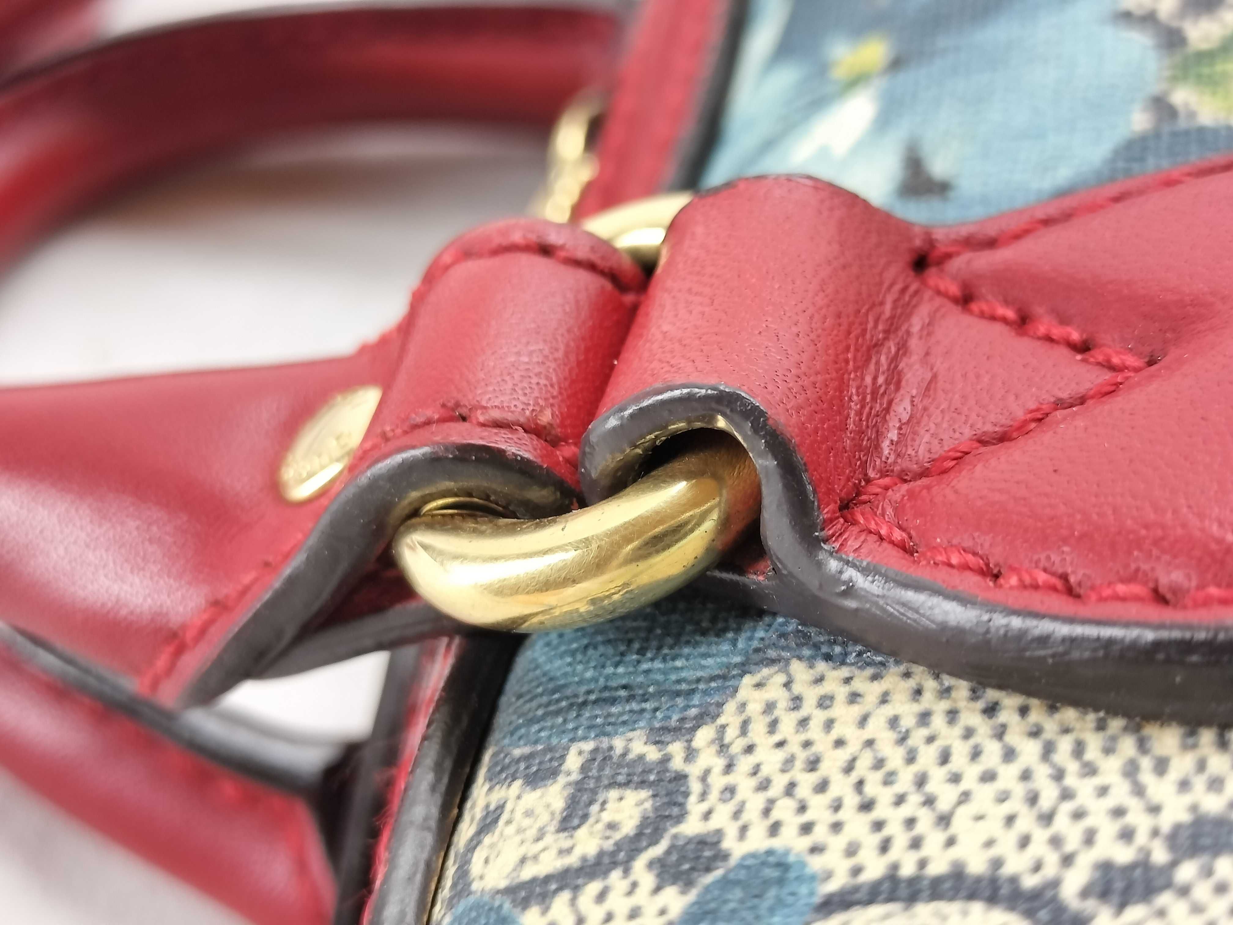 GG Supreme Gucci Handbag Mini Boston Bag Shoulder Bag — view 6