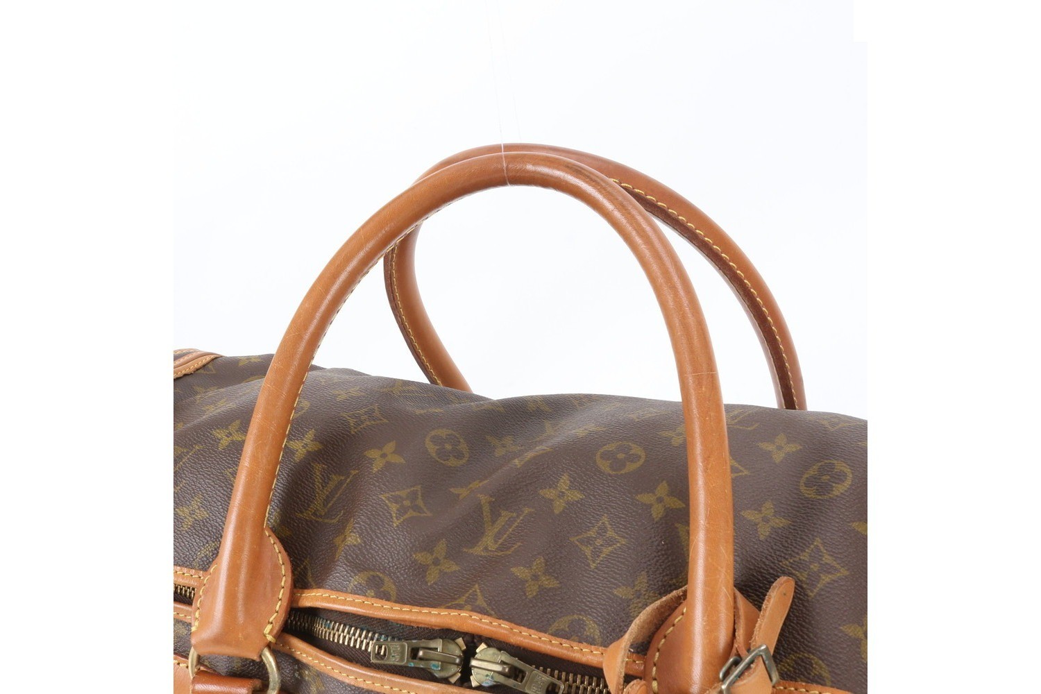 Monogram Sac Chasseur 55 M41922 Leather Boston Bag — view 2