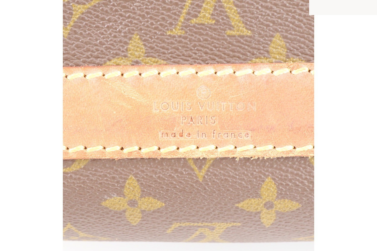 Monogram Sac Chasseur 55 M41922 Leather Boston Bag — view 8