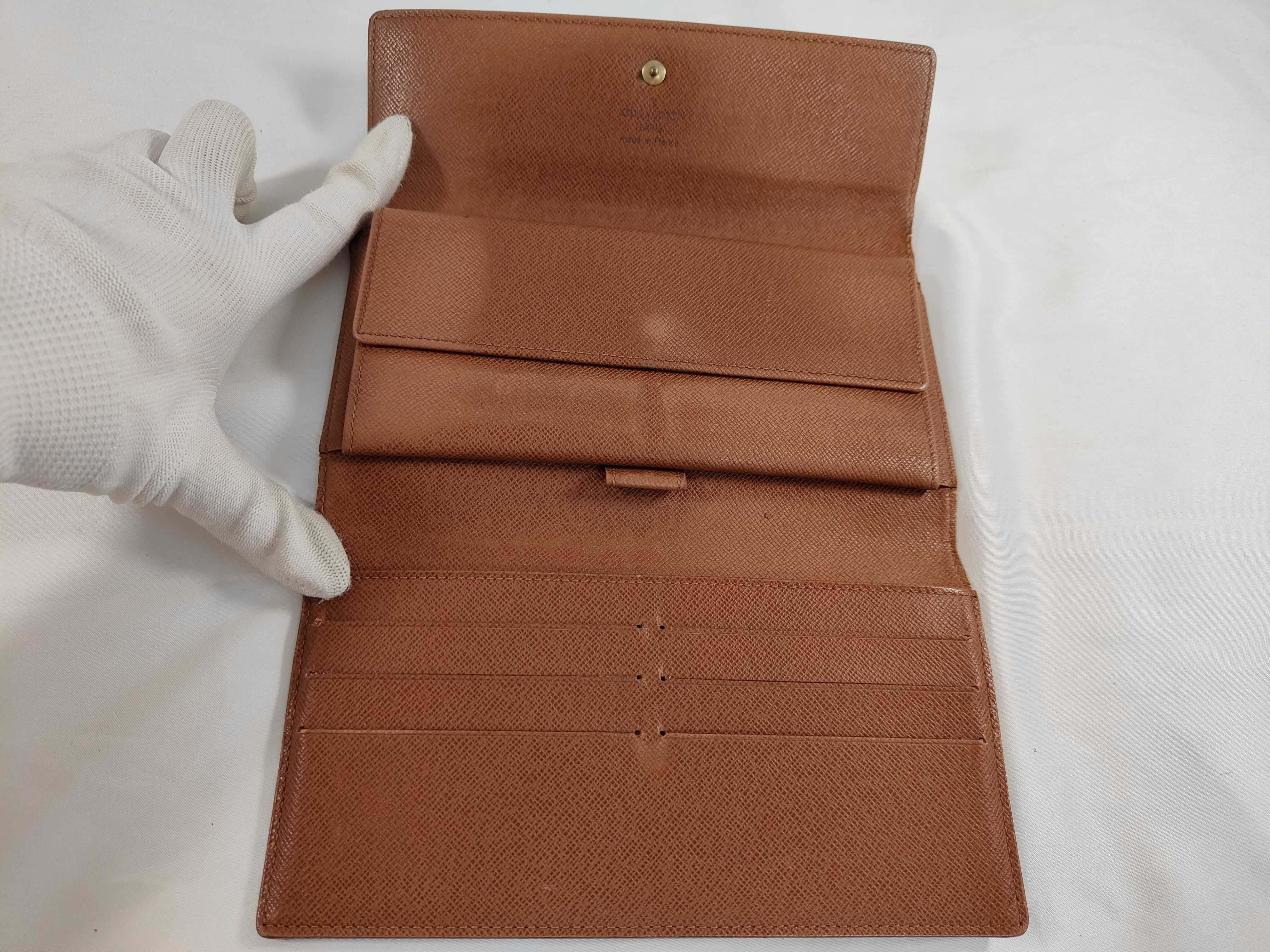 Monogram Portefeuille Tresor International Long Wallet — view 8