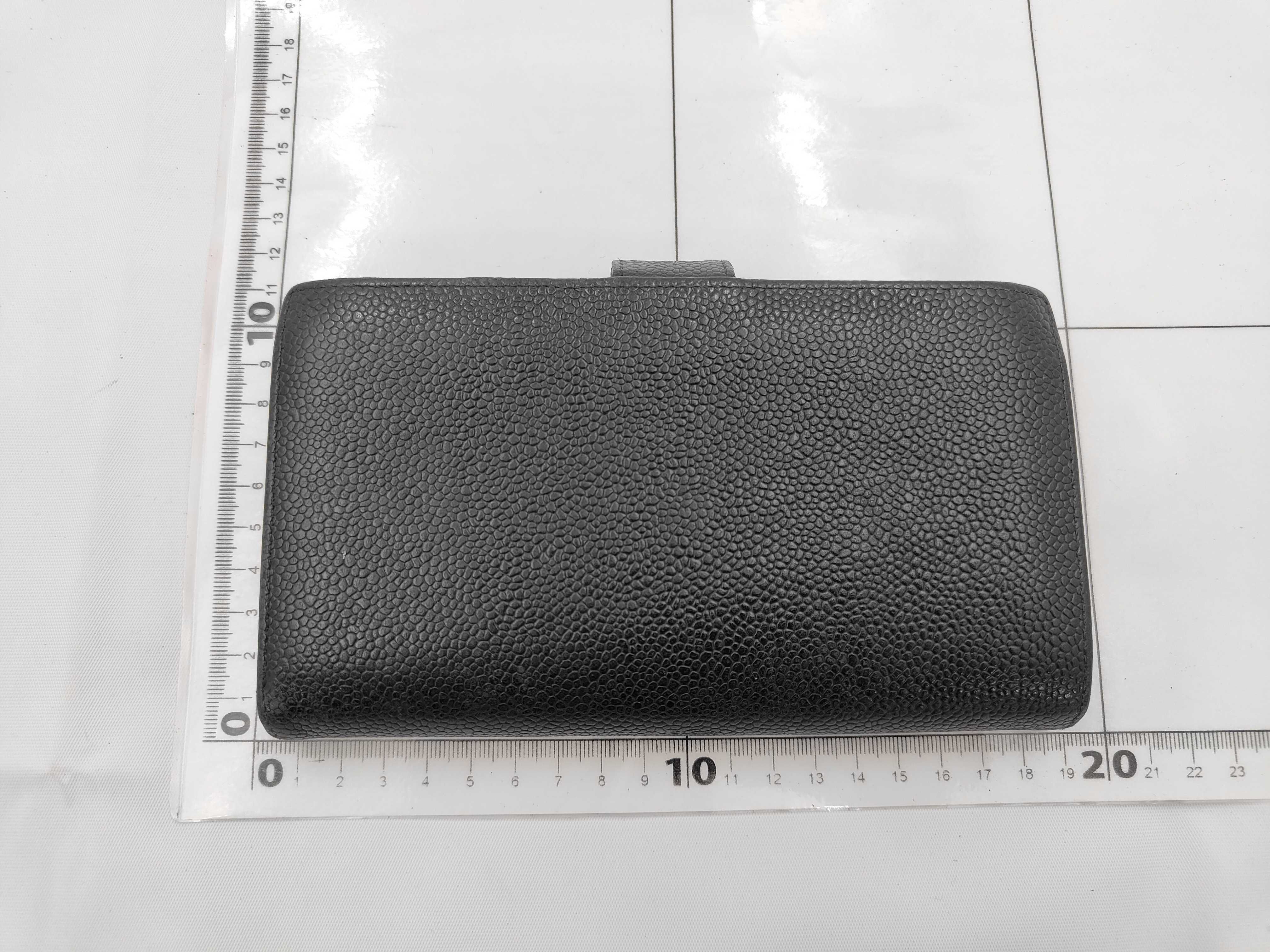 Long Wallet, Caviar Leather, Coco Mark, Clasp Closure — view 2