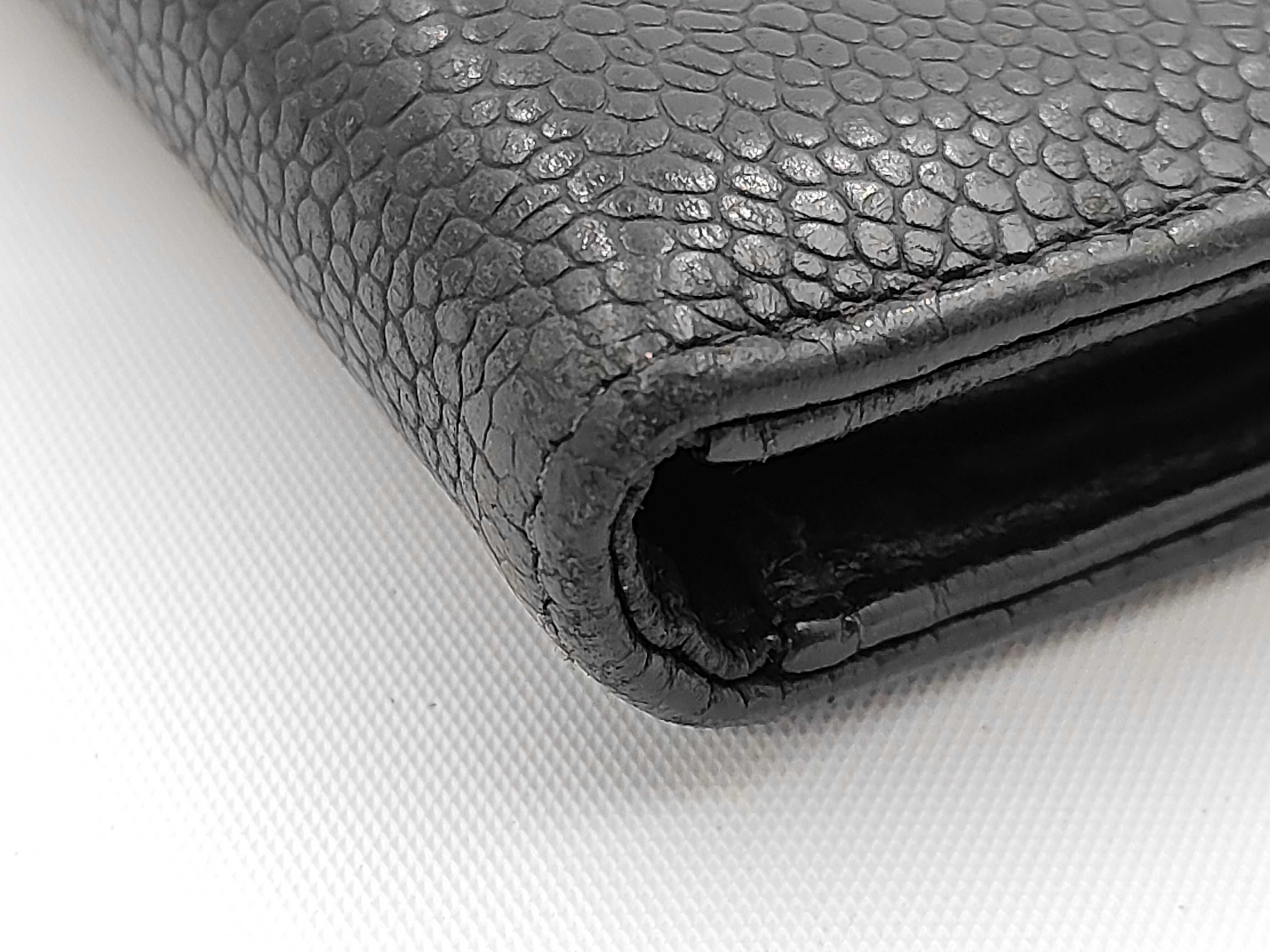 Long Wallet, Caviar Leather, Coco Mark, Clasp Closure — view 3