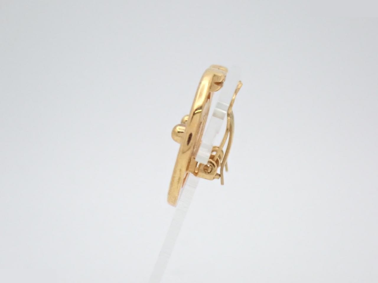 Coco Mark Gold Earrings 97P — view 3