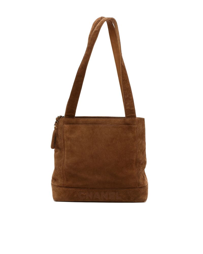 CC Suede Tote Bag — view 2