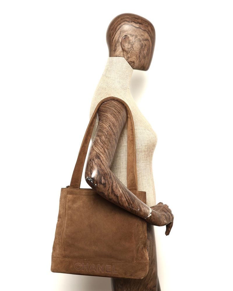 CC Suede Tote Bag — view 11
