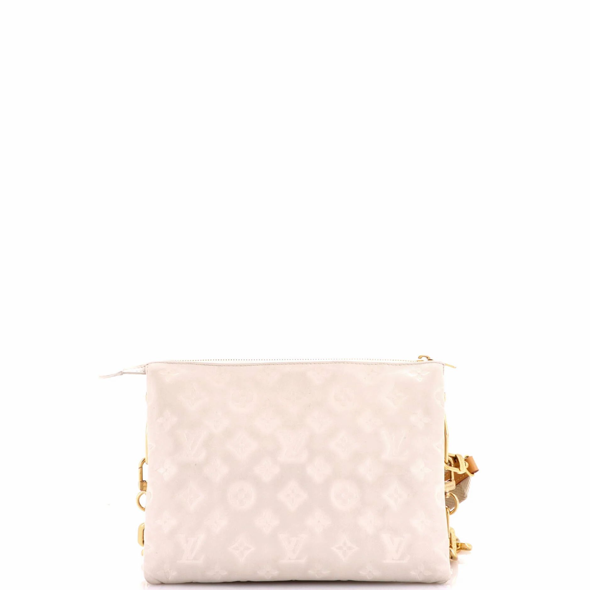 Coussin Bag Monogram Embossed Lambskin Pm — view 3