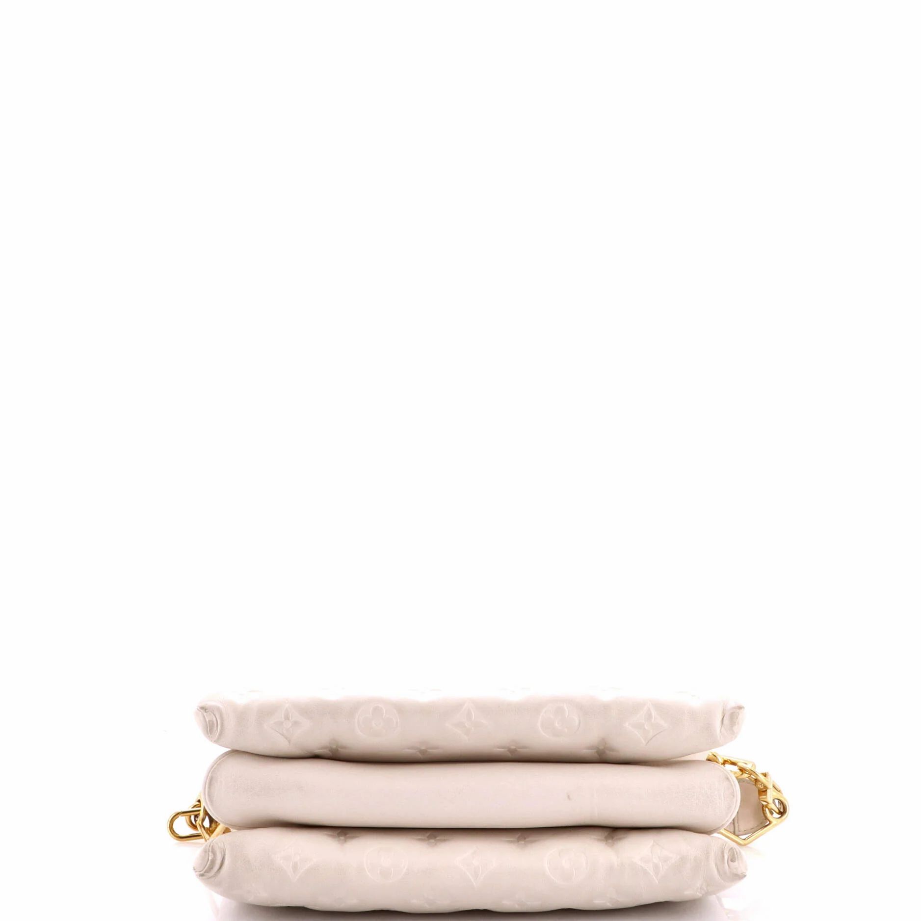 Coussin Bag Monogram Embossed Lambskin Pm — view 4