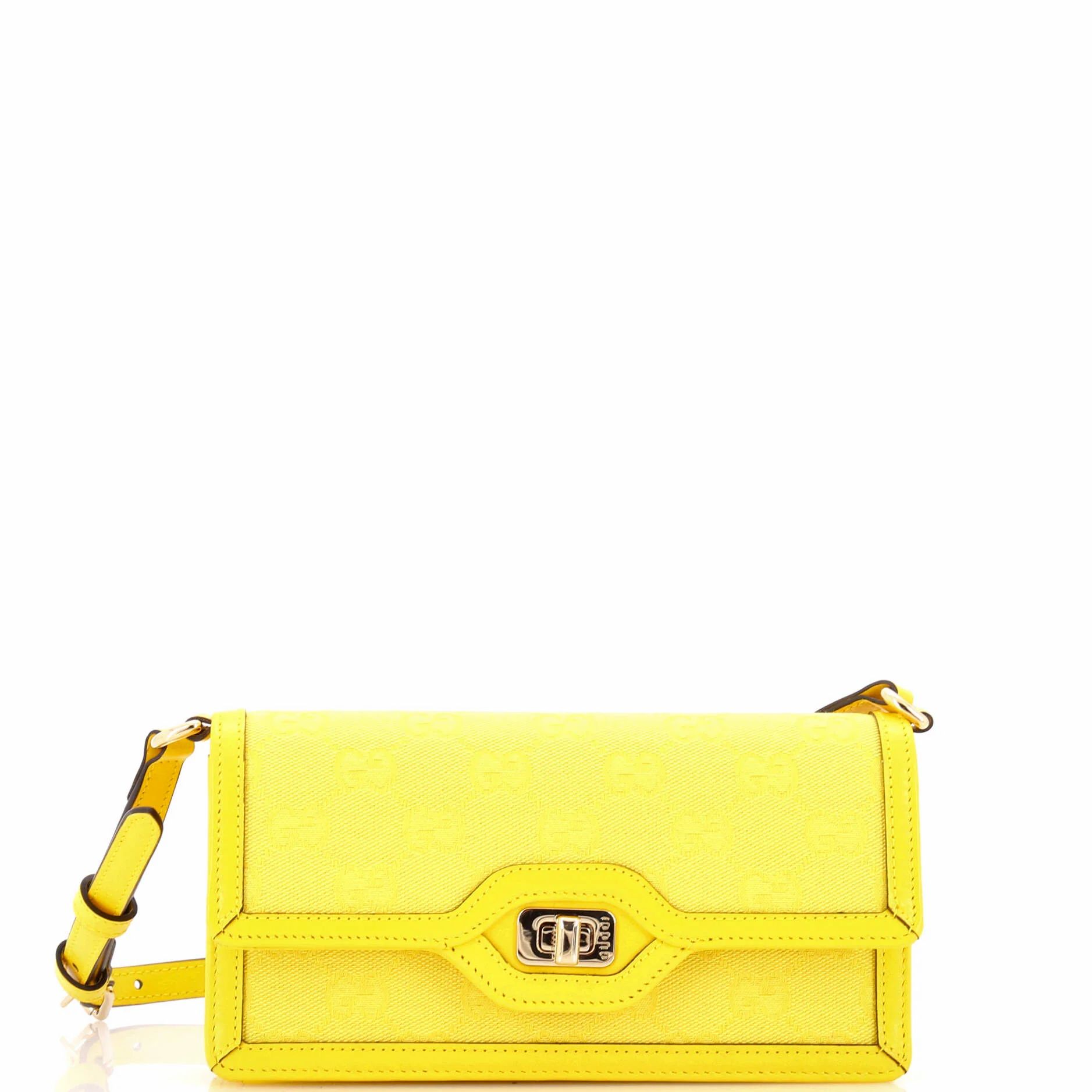 Luce Shoulder Bag Gg Canvas Mini