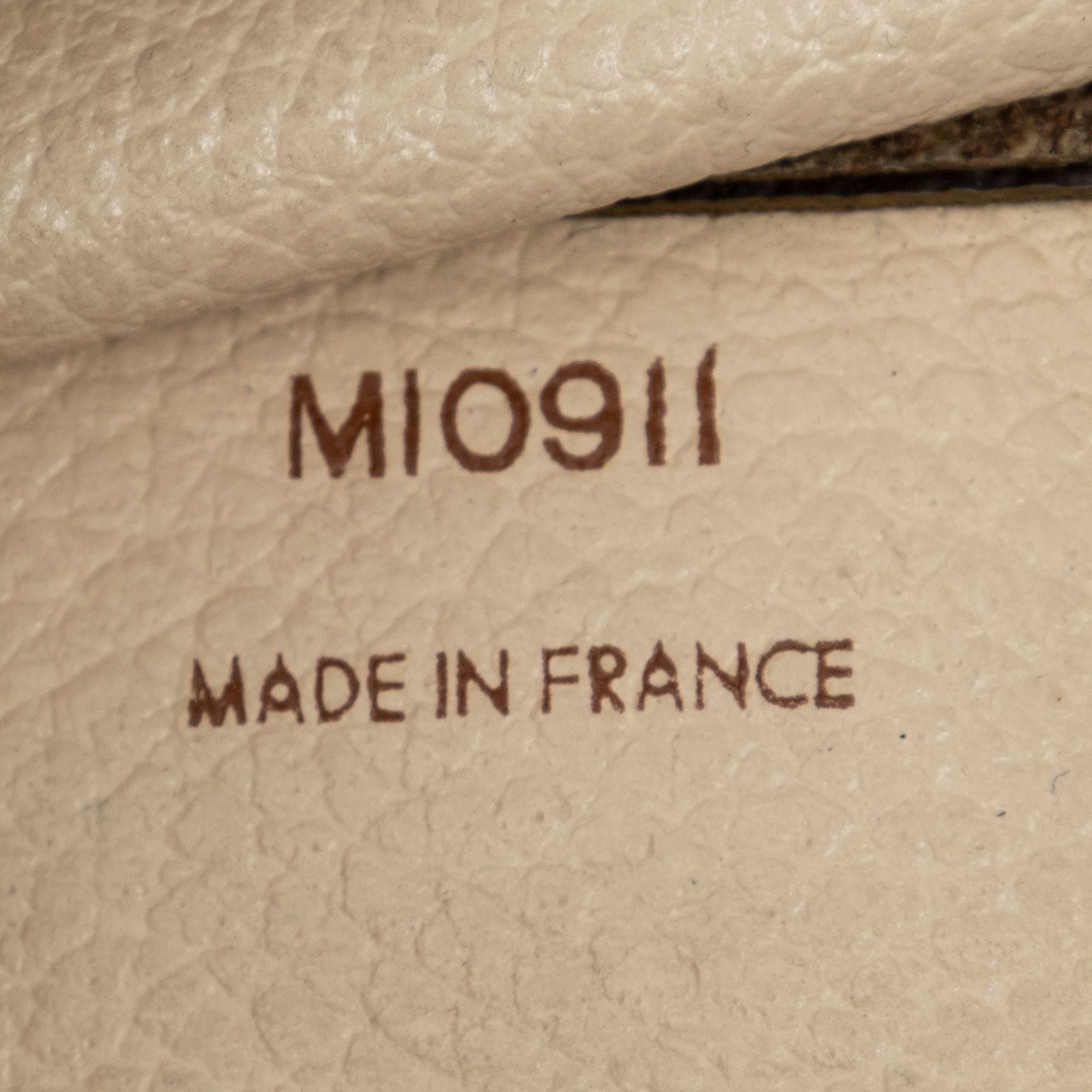 Sac Plat Brown Monogram Canvas Golden Brass — view 11