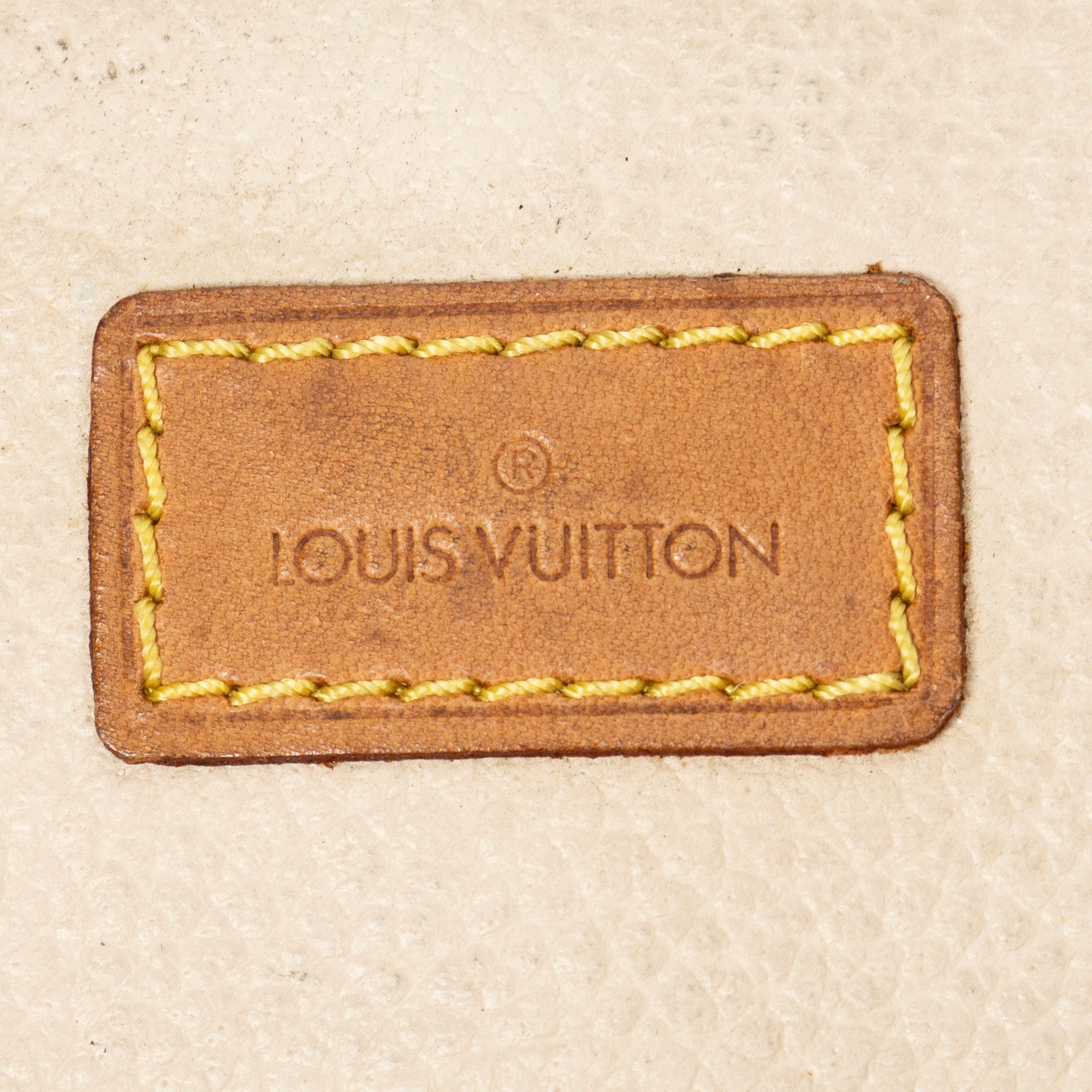 Sac Plat Brown Monogram Canvas Golden Brass — view 10